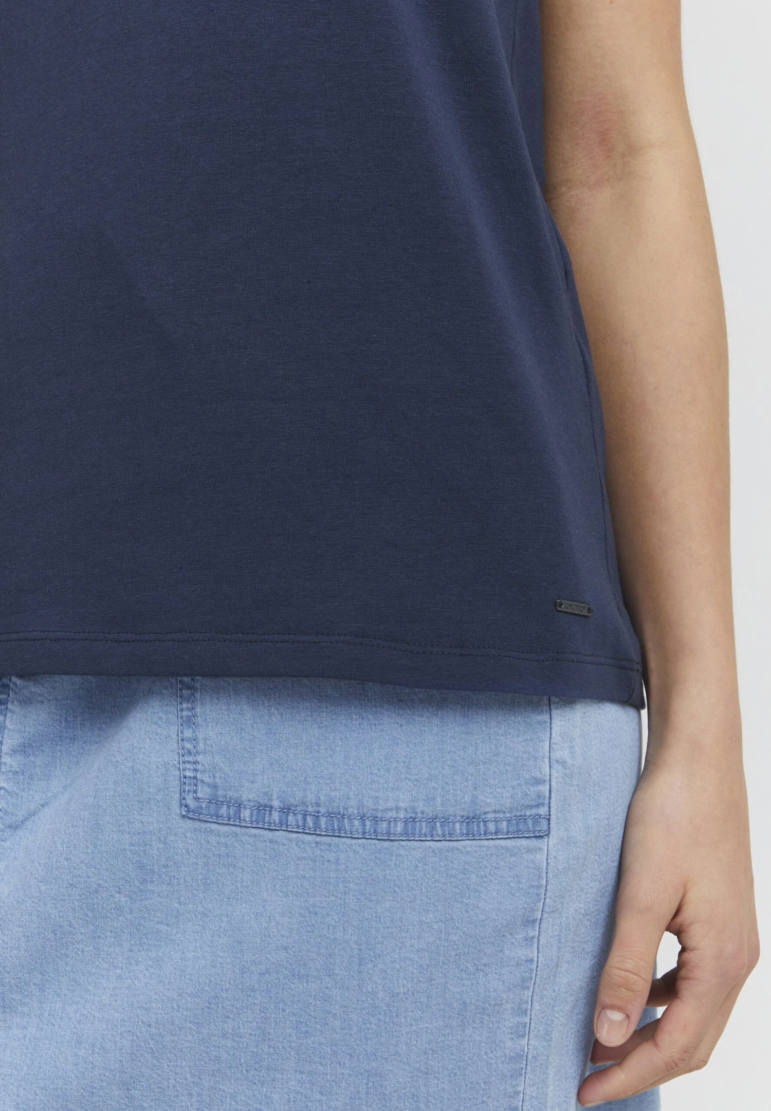 OXMO Top - Indigo Blue 5 OXMO Top - Indigo Blue - Imagen 5