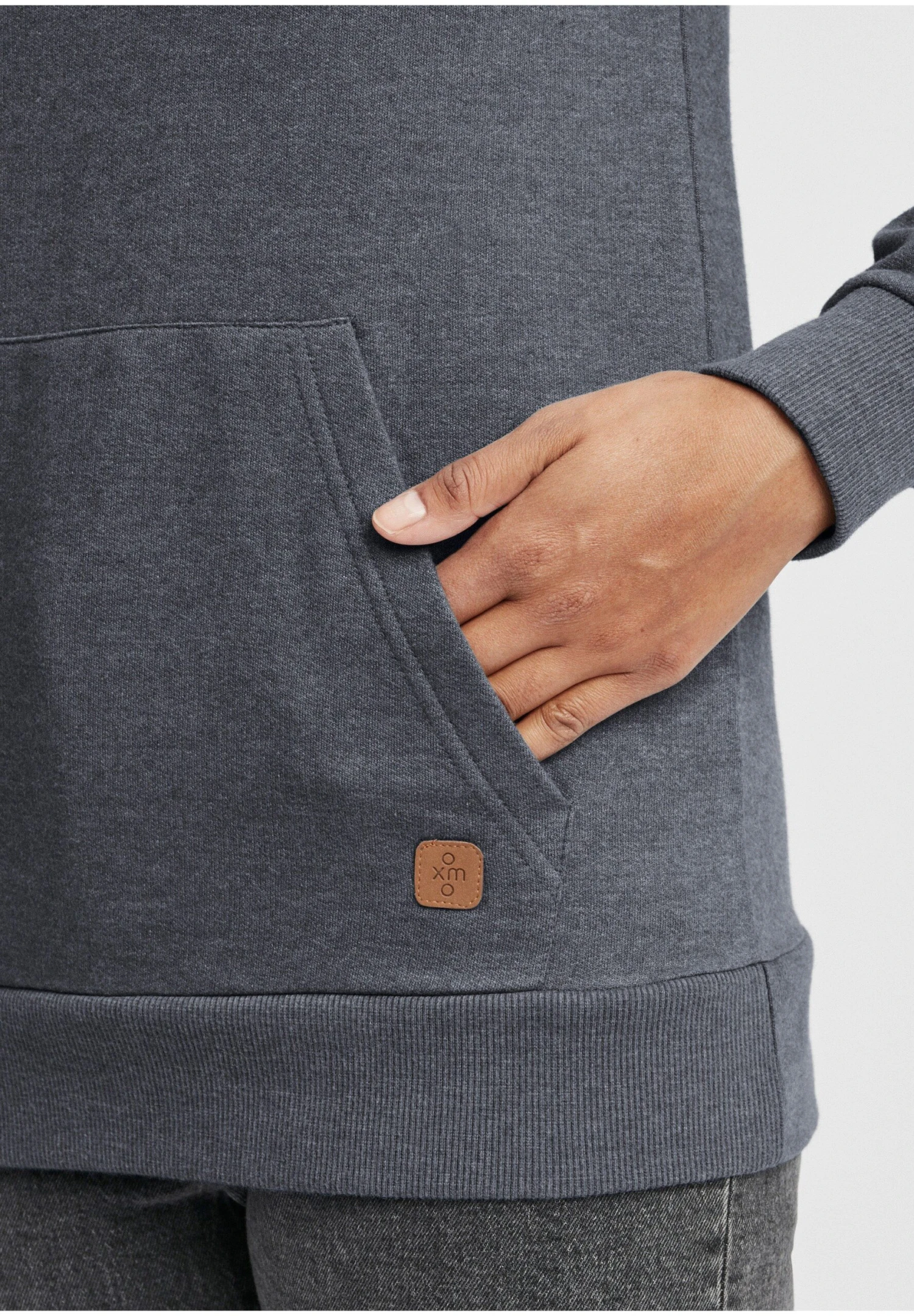 OXMO Oxjulia - Jersey Con Capucha - Navy Teddy 5 OXMO Oxjulia - Jersey Con Capucha - Navy Teddy - Imagen 5