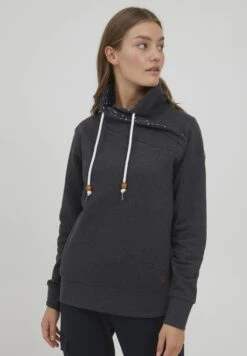 OXMO Oxudine - Sudadera - Dark Grey Melange