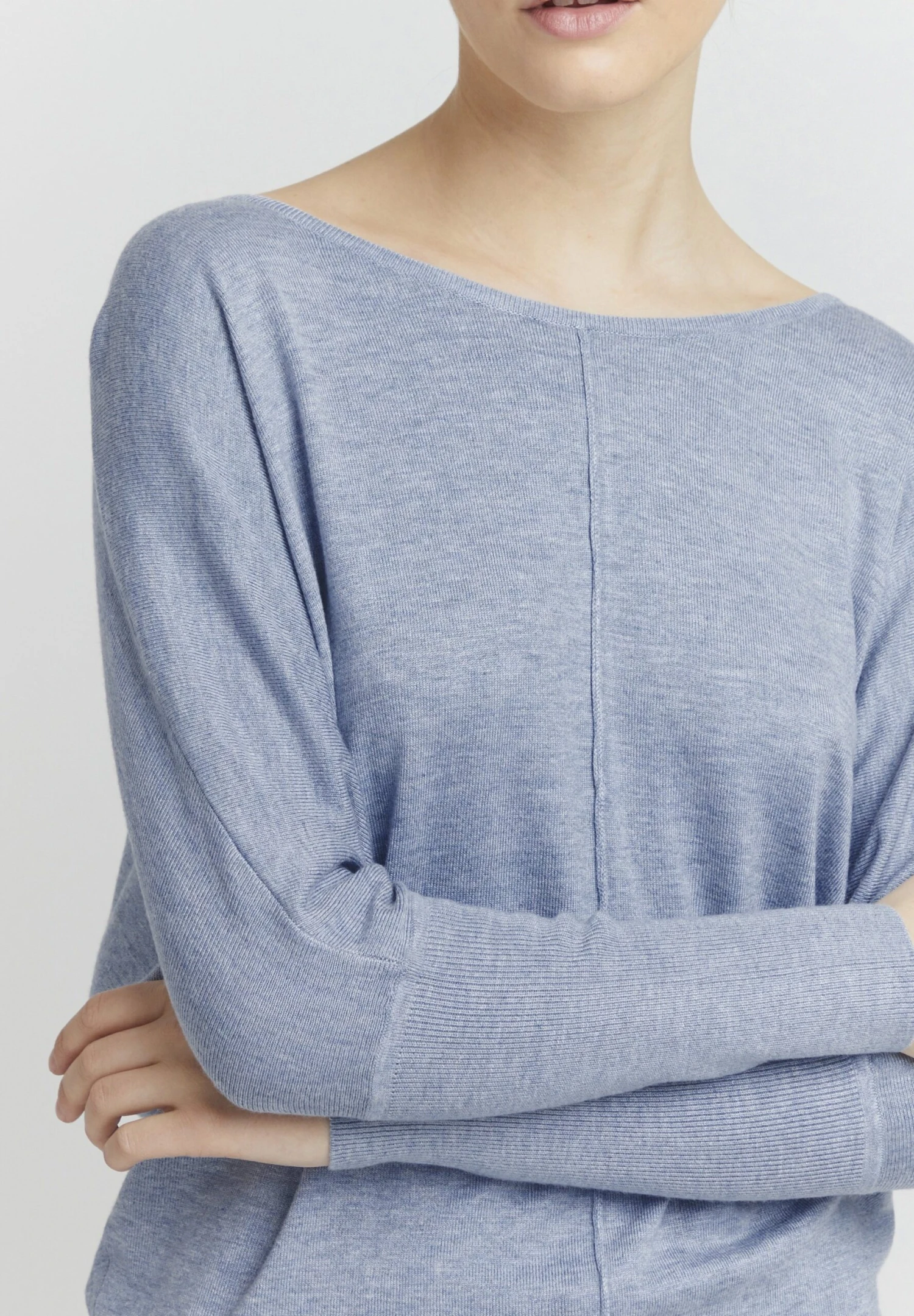 OXMO Oxherdis - Jersey De Punto - Kentucky Blue Melange 4 OXMO Oxherdis - Jersey De Punto - Kentucky Blue Melange - Imagen 4