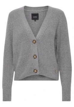 OXMO Oxnorene - Chaqueta De Punto - Mid Grey Melange 12 OXMO Oxnorene - Chaqueta De Punto - Mid Grey Melange -OXMO Tienda En Línea 7cf07ffffcd34aecbf6cf37b680eccc3