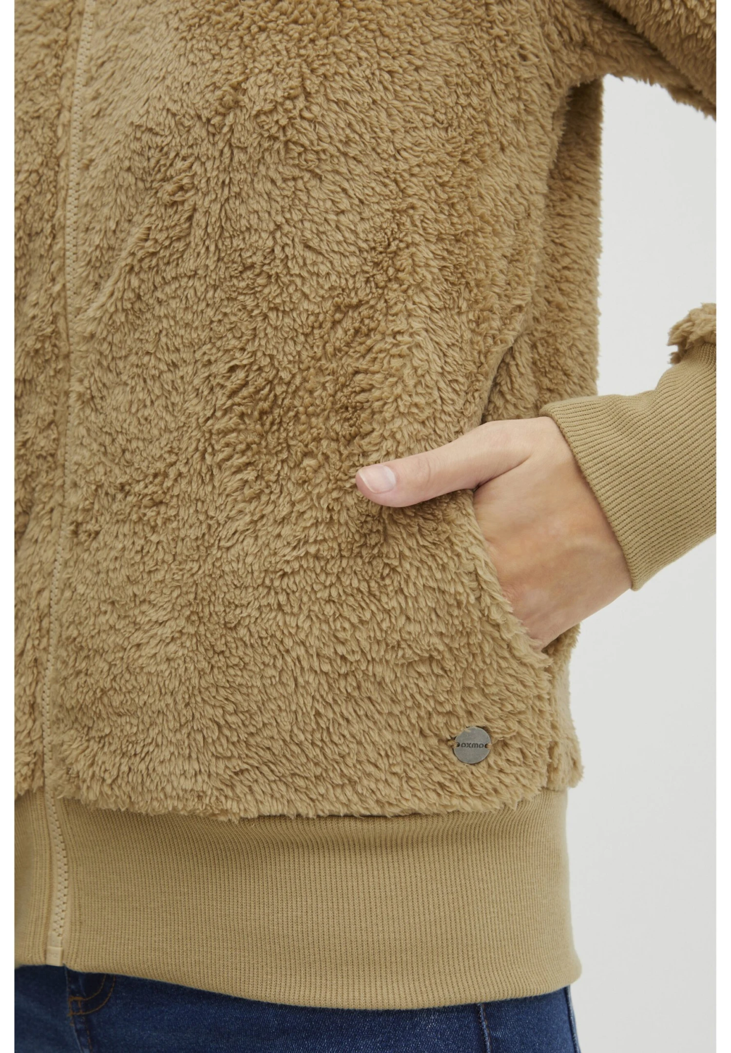 OXMO Anneka - Forro Polar - Kelp 5 OXMO Anneka - Forro Polar - Kelp - Imagen 5