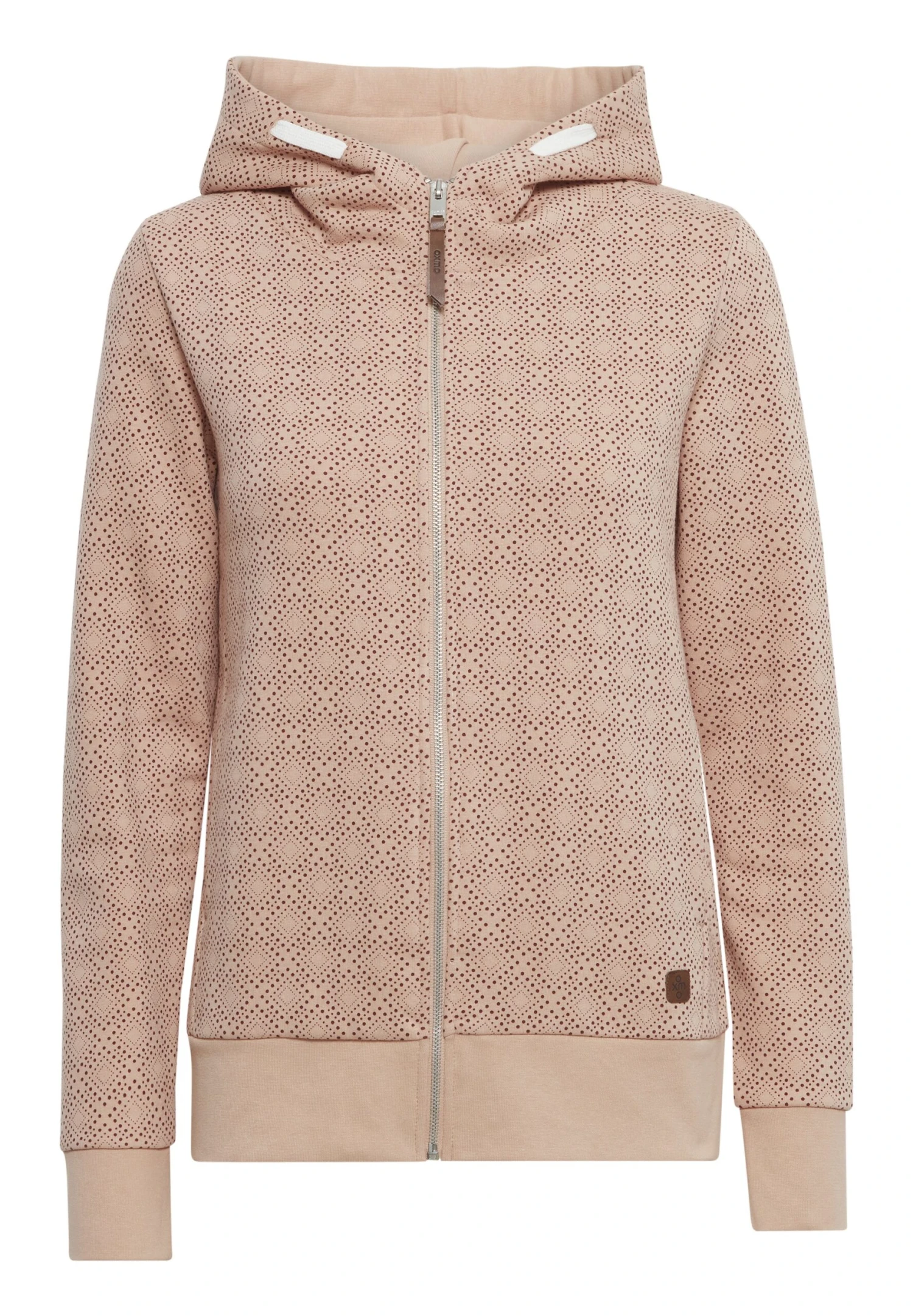 OXMO Vendela - Sudadera Con Cremallera - Rose Gold 6 OXMO Vendela - Sudadera Con Cremallera - Rose Gold - Imagen 6