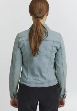 OXMO Oxfria - Chaqueta Vaquera - Light Blue Denim -OXMO Tienda En Línea 7f45fa3e8b1b4c8c80b777cecd326de5