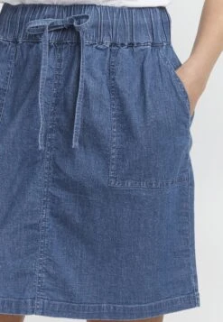 OXMO Oxlille - Falda Vaquera - Mid Blue Denim 9 OXMO Oxlille - Falda Vaquera - Mid Blue Denim -OXMO Tienda En Línea 7ff7866cdfc84db18ded78d8ca2ea759