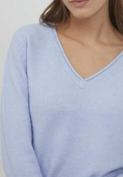 OXMO Oxilva - Jersey De Punto - Brunnera Blue Melange -OXMO Tienda En Línea 809848f24cb343bdb1fd63e6e2471433