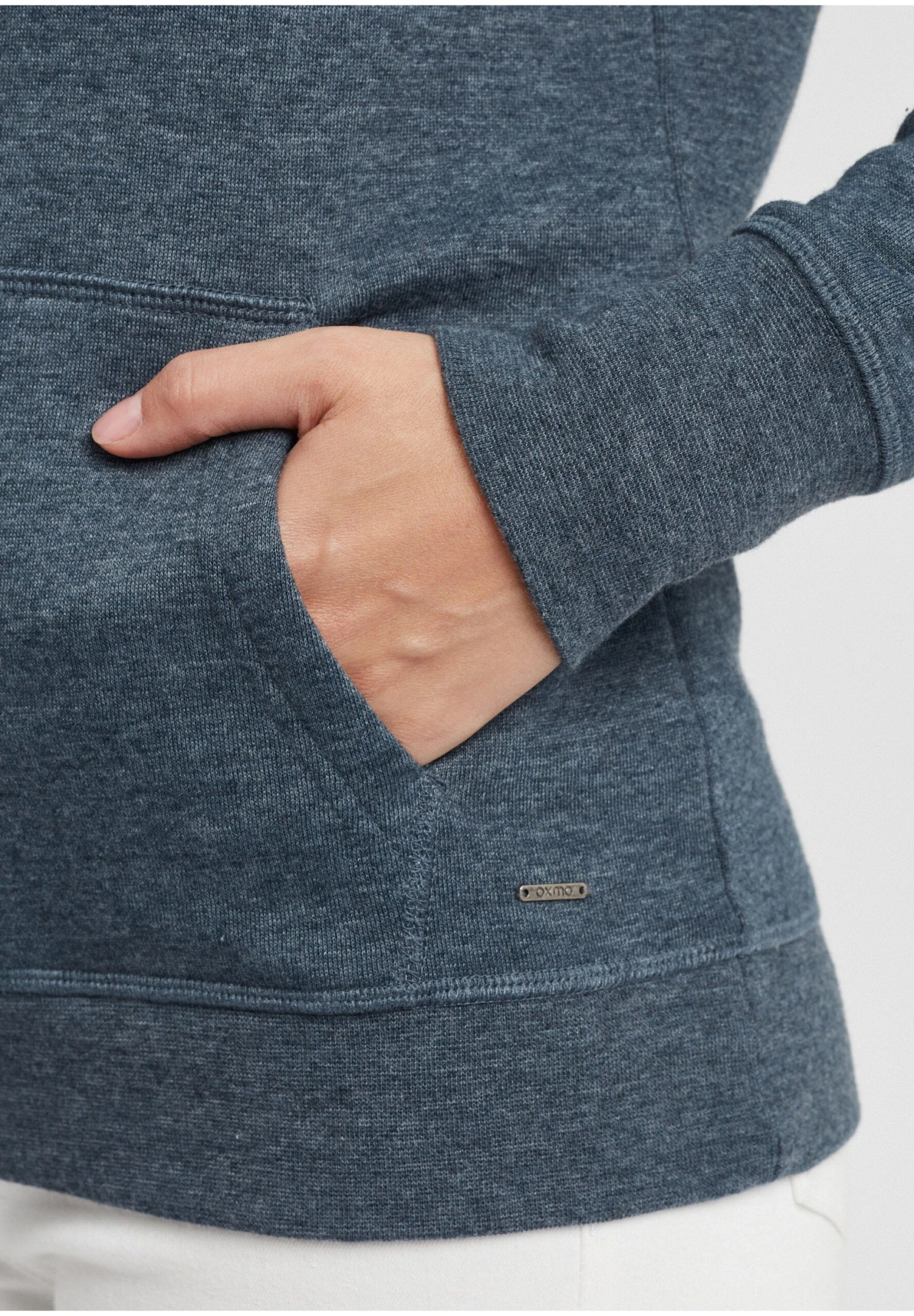 OXMO Oxolive - Jersey Con Capucha - Ins Blue M 5 OXMO Oxolive - Jersey Con Capucha - Ins Blue M - Imagen 5