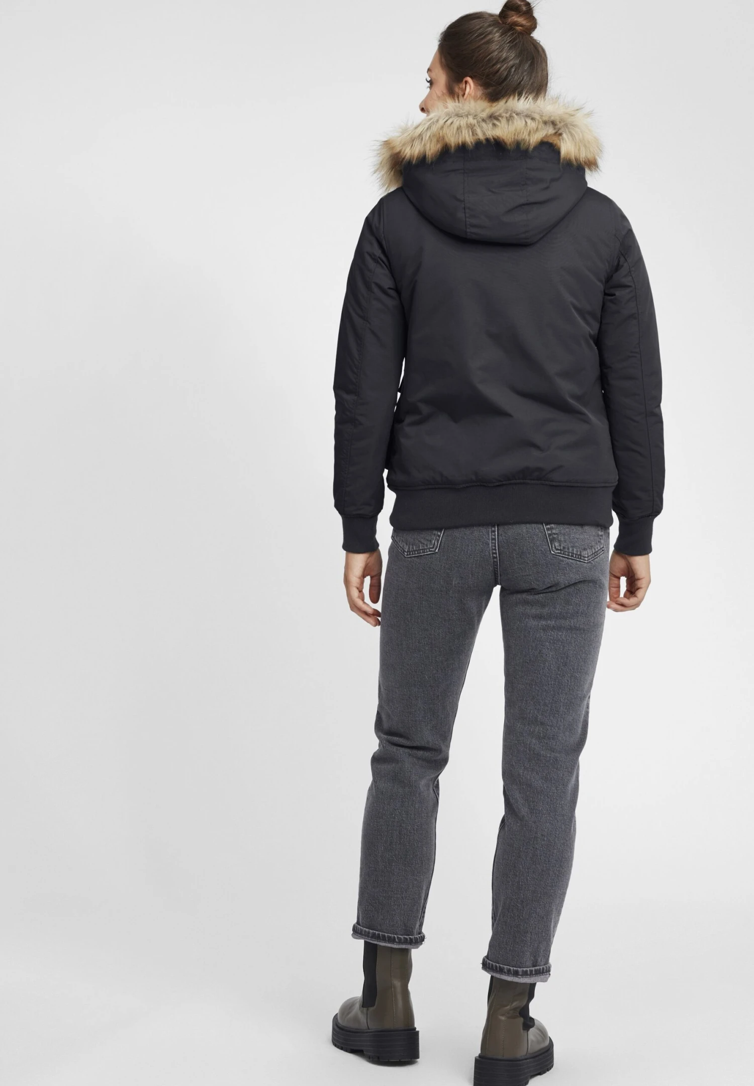 OXMO Oxacila - Chaqueta De Invierno - Black 3 OXMO Oxacila - Chaqueta De Invierno - Black - Imagen 3