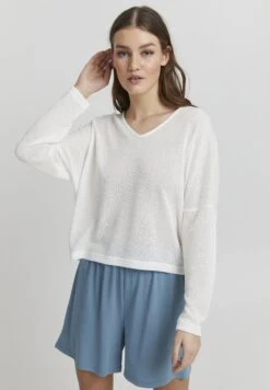 OXMO Katla - Jersey De Punto - Off White