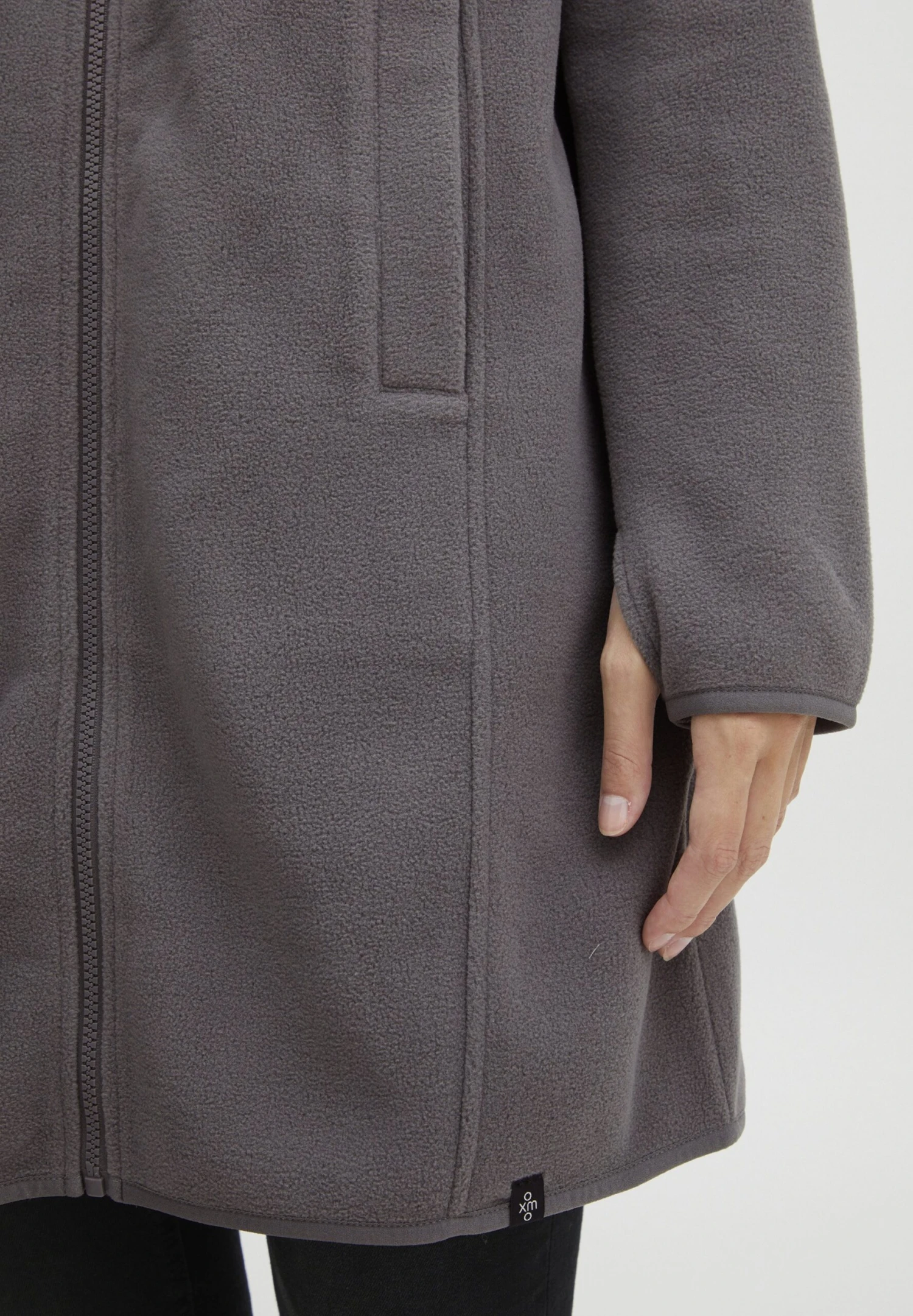 OXMO Oxfine - Forro Polar - Pewter 5 OXMO Oxfine - Forro Polar - Pewter - Imagen 5