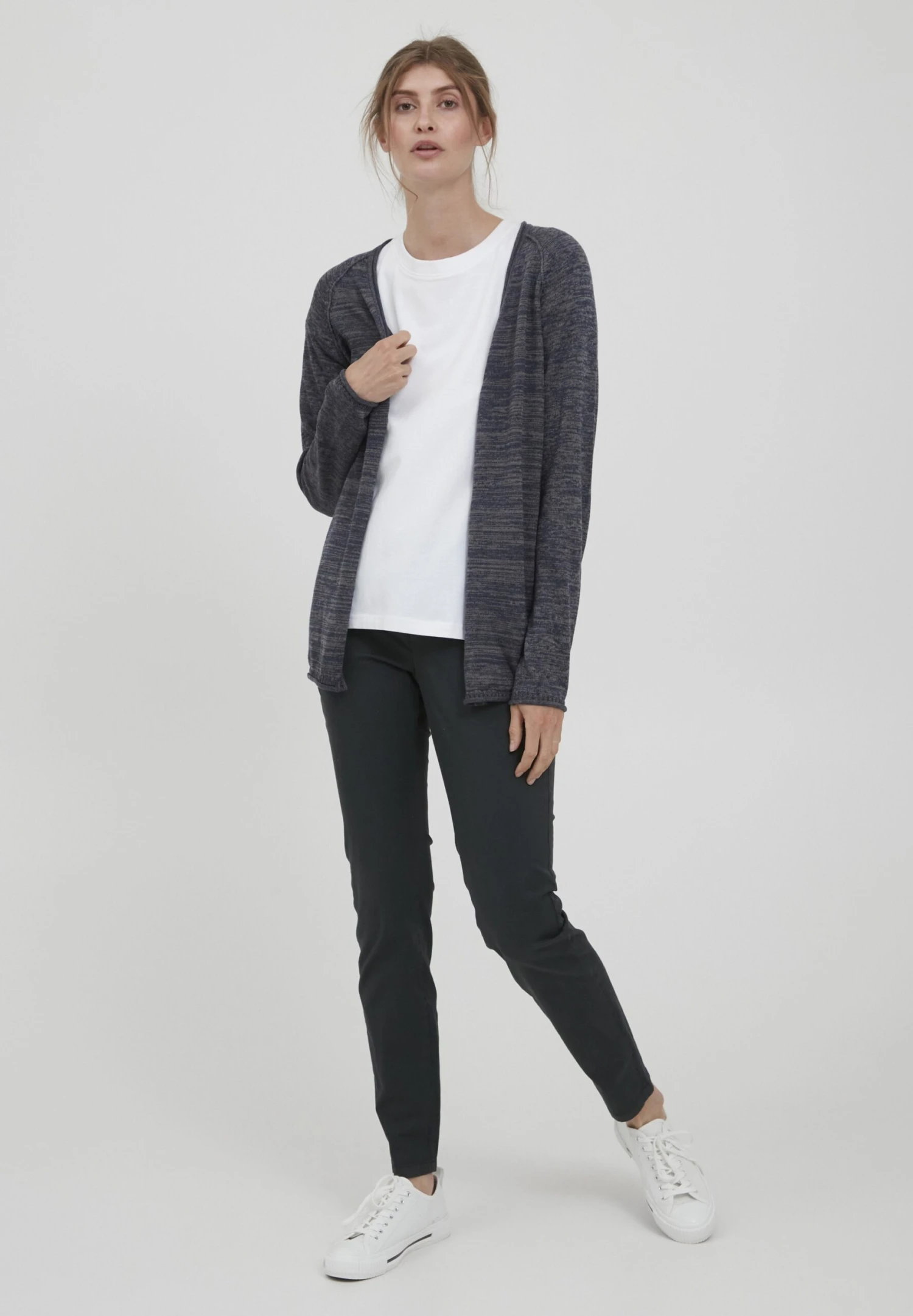 OXMO Oxdanila - Chaqueta De Punto - Ensign Blue 2 OXMO Oxdanila - Chaqueta De Punto - Ensign Blue - Imagen 2