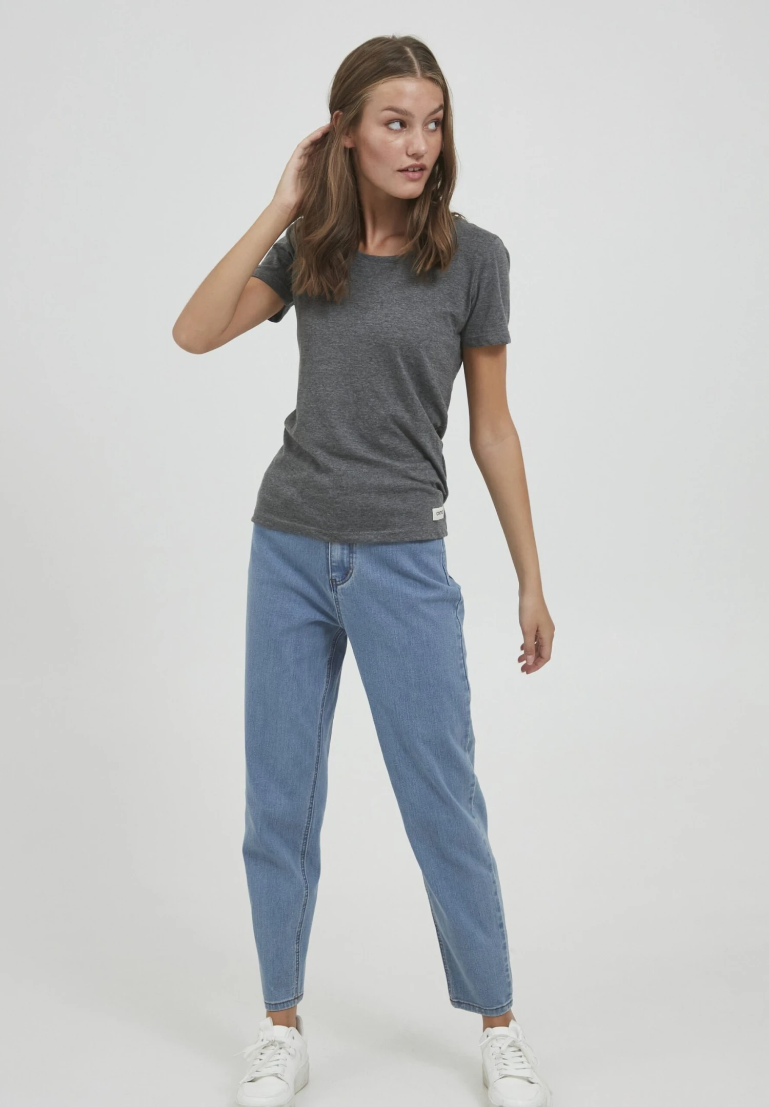 OXMO Oxanne - Vaqueros Rectos - Ligth Blue Denim 2 OXMO Oxanne - Vaqueros Rectos - Ligth Blue Denim - Imagen 2