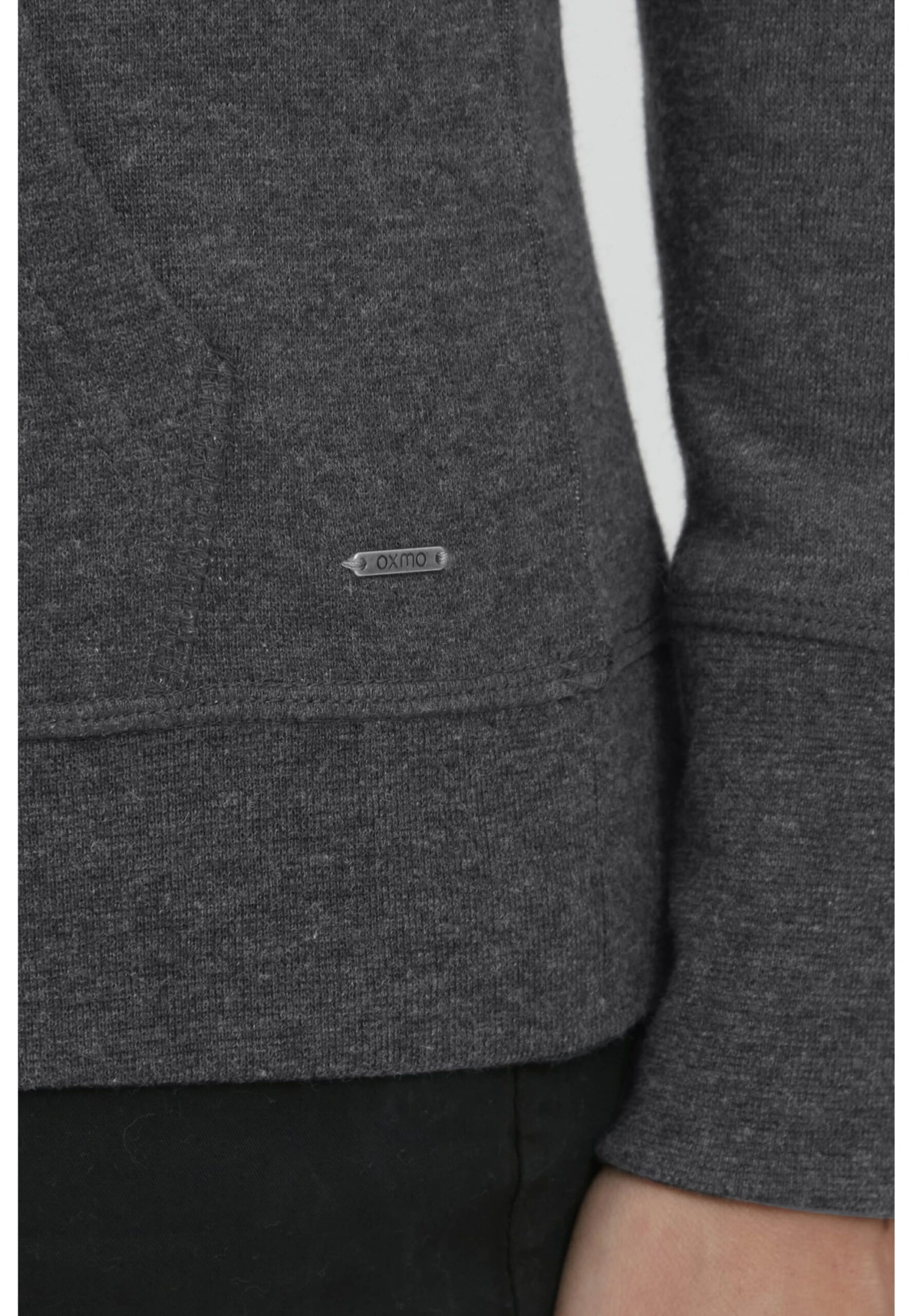 OXMO Oxolive - Jersey Con Capucha - Dark Grey Melange 5 OXMO Oxolive - Jersey Con Capucha - Dark Grey Melange - Imagen 5