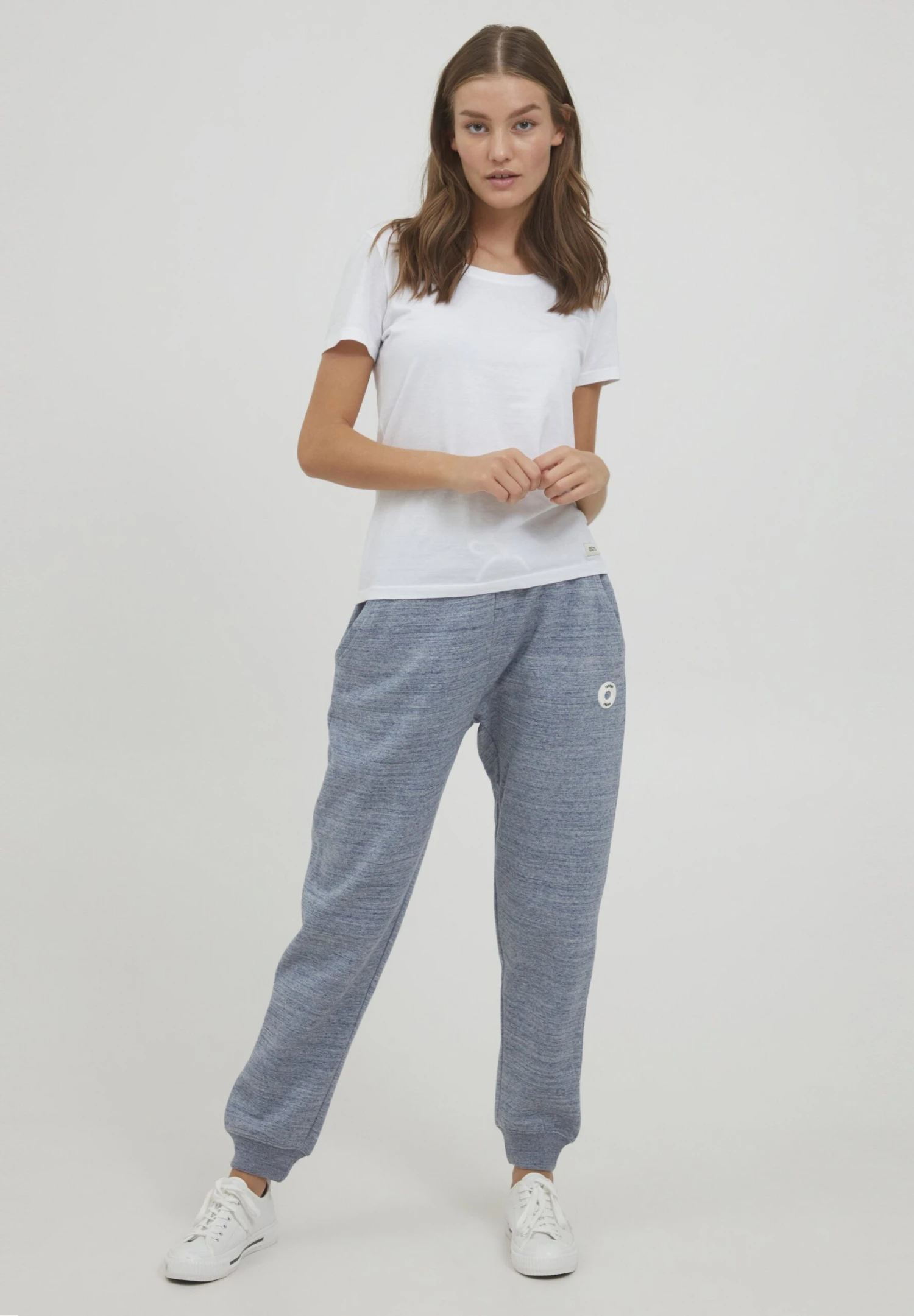 OXMO Oxheldana - Pantalones Deportivos - Total Eclipse Melange 2 OXMO Oxheldana - Pantalones Deportivos - Total Eclipse Melange - Imagen 2