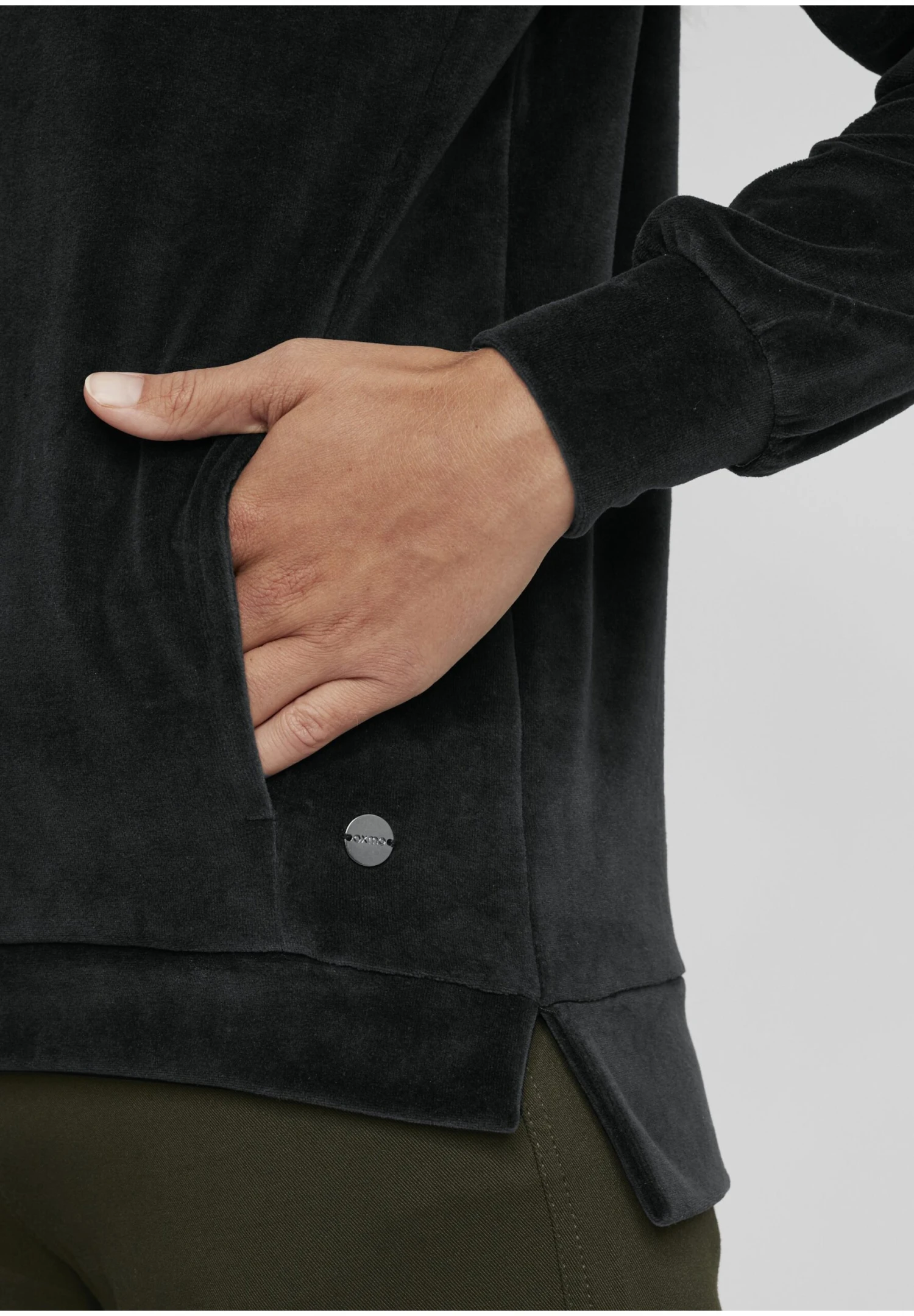 OXMO Oxnimma - Jersey Con Capucha - Black 5 OXMO Oxnimma - Jersey Con Capucha - Black - Imagen 5