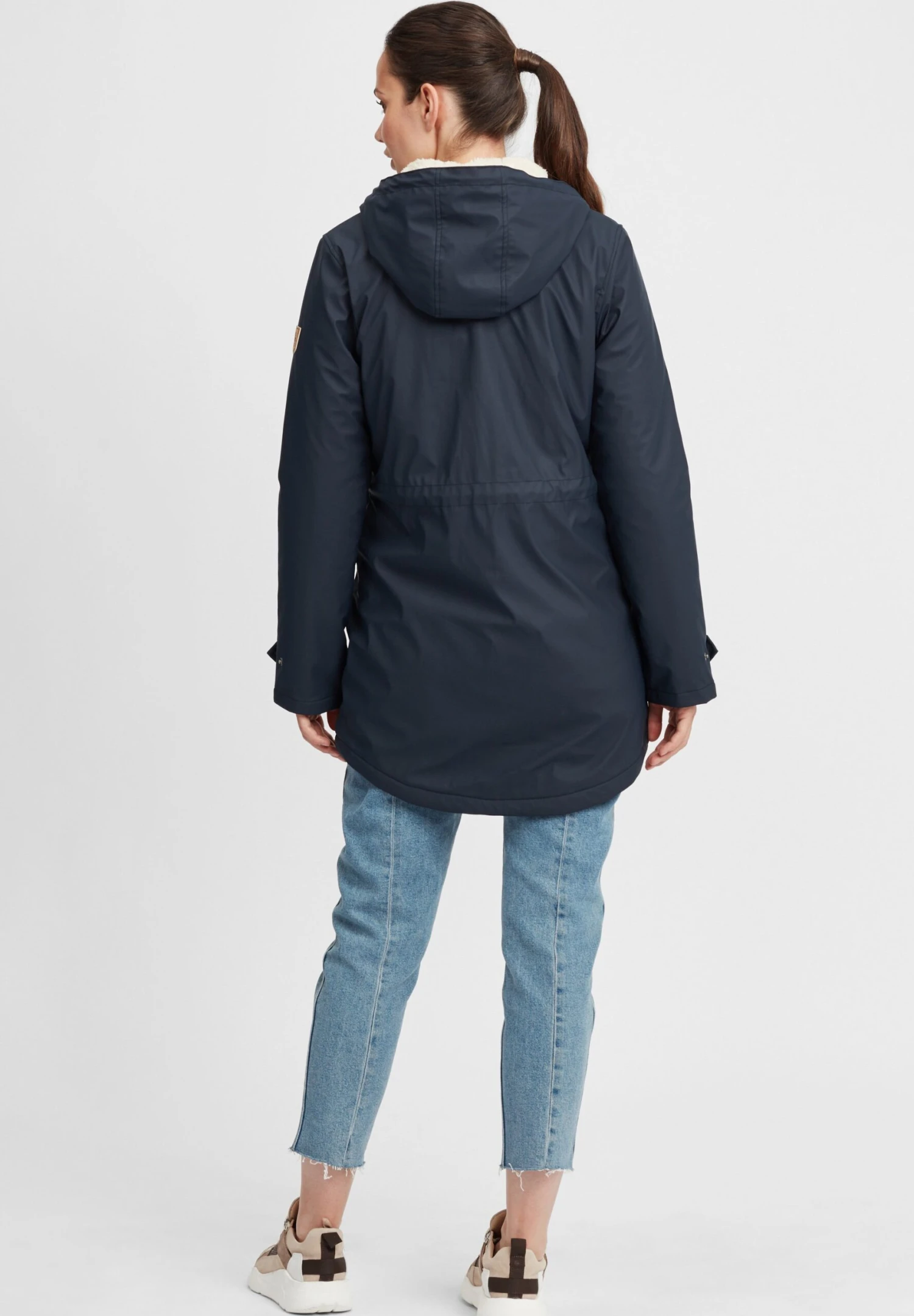 OXMO Oxjolina - Parka - Insignia Blue 3 OXMO Oxjolina - Parka - Insignia Blue - Imagen 3