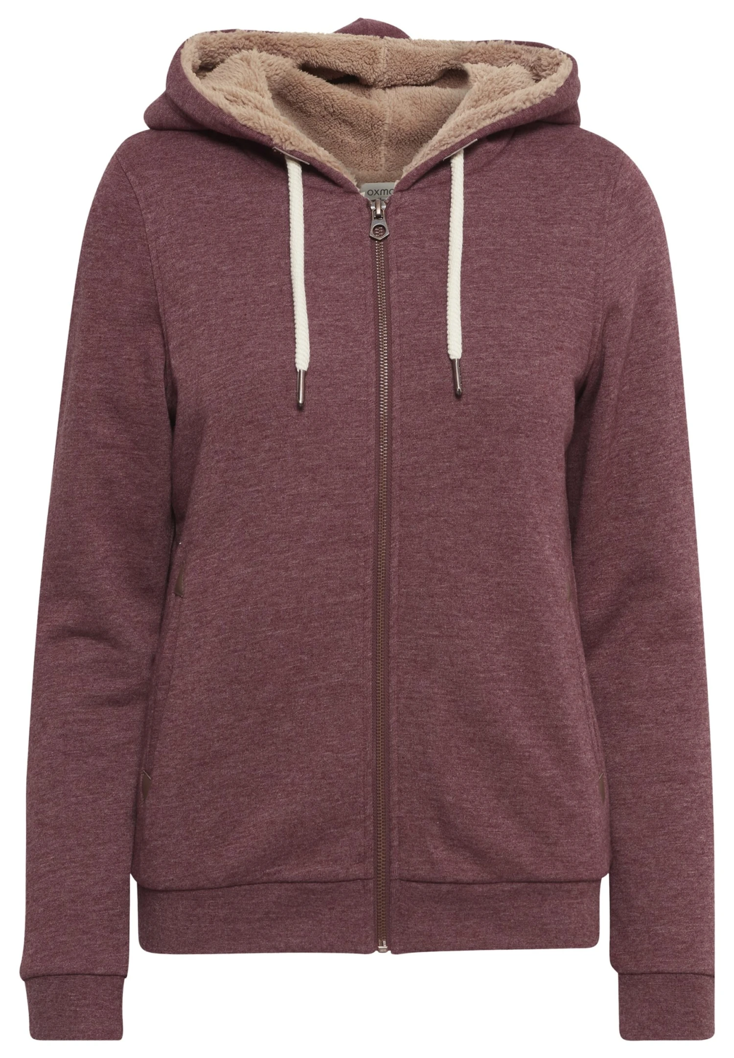 OXMO Oxvicky - Sudadera Con Cremallera - Red 5 OXMO Oxvicky - Sudadera Con Cremallera - Red - Imagen 5