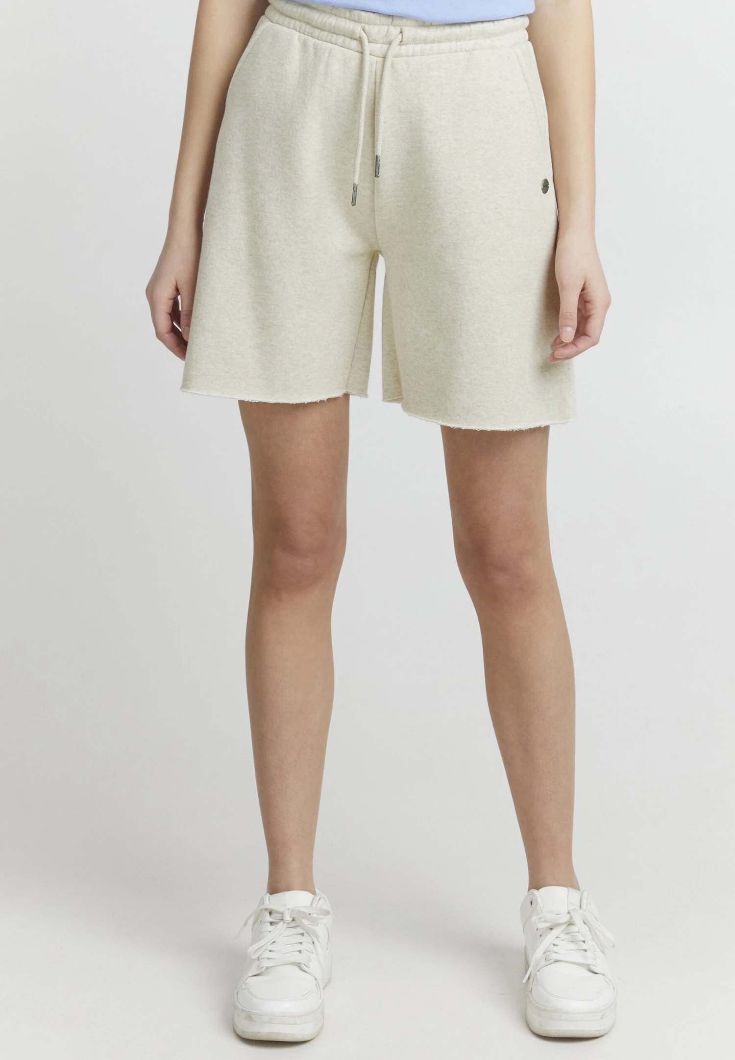 OXMO Hope - Shorts - Oatmeal Melange 1 OXMO Hope - Shorts - Oatmeal Melange