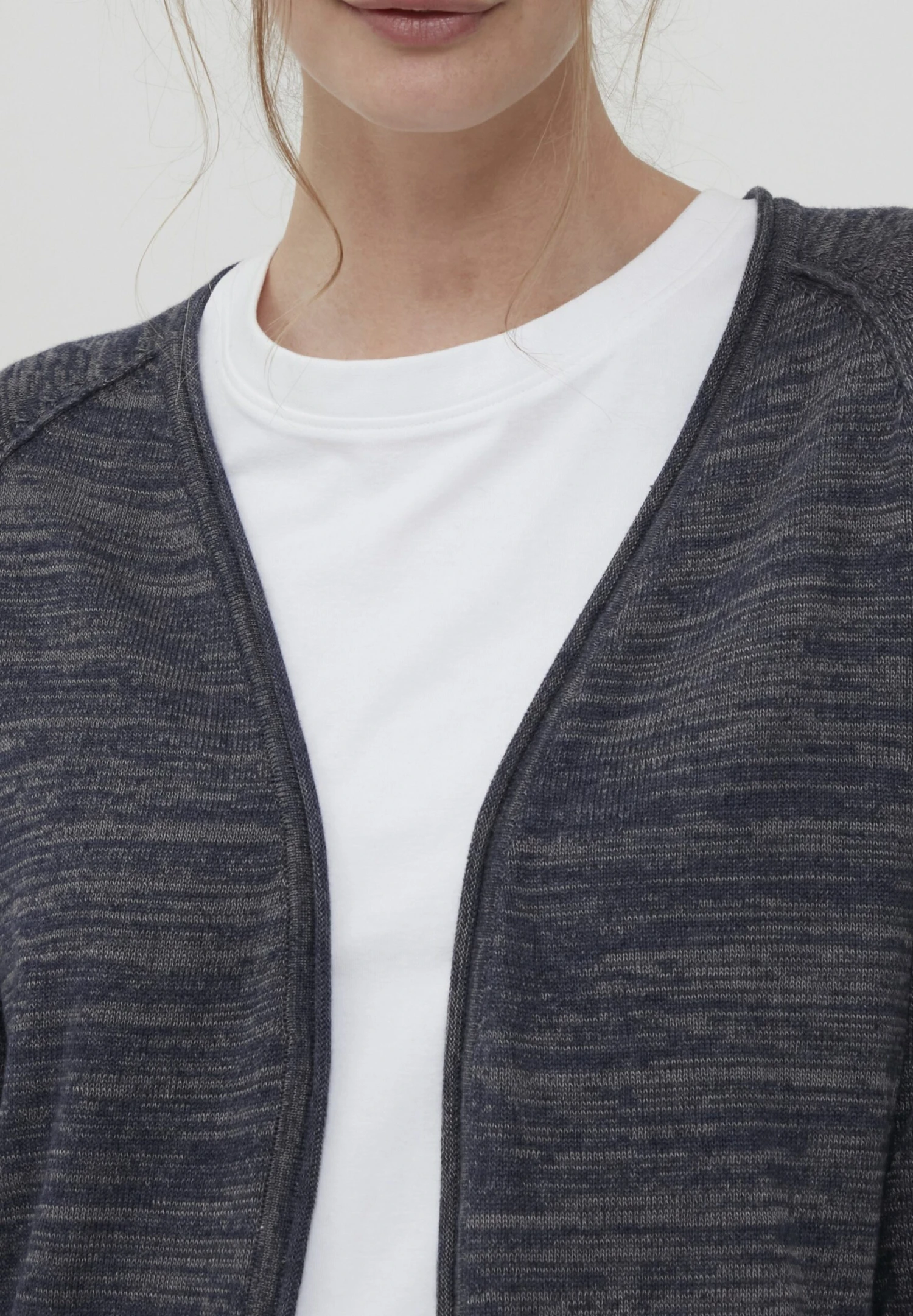 OXMO Oxdanila - Chaqueta De Punto - Ensign Blue 4 OXMO Oxdanila - Chaqueta De Punto - Ensign Blue - Imagen 4