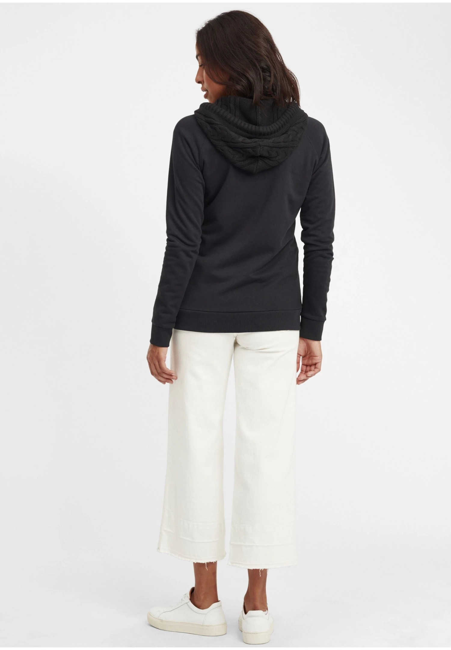 OXMO Oxmatilda - Sudadera Con Cremallera - Black 5 OXMO Oxmatilda - Sudadera Con Cremallera - Black - Imagen 5