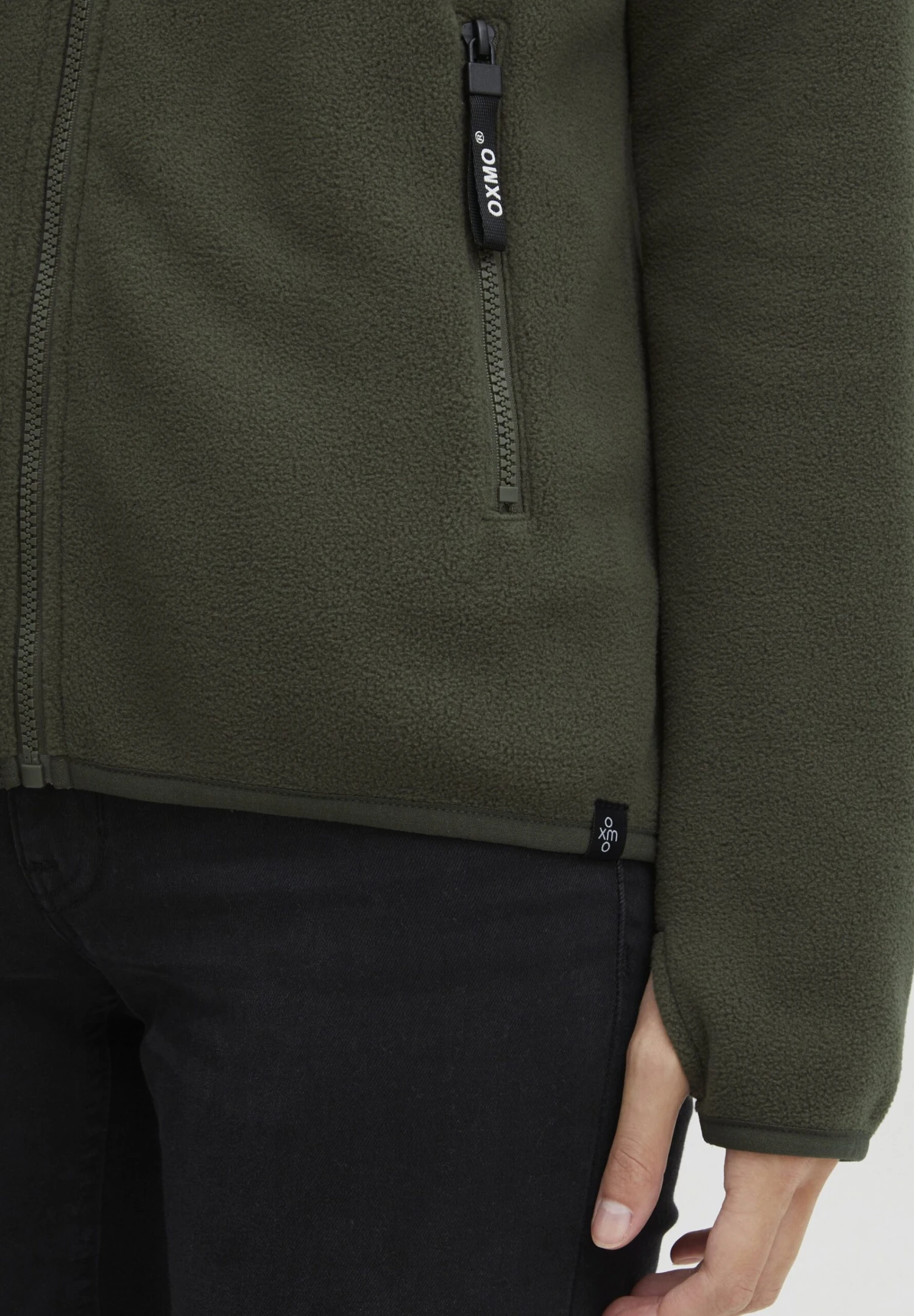 OXMO Oxfinja - Forro Polar - Ivy Green 5 OXMO Oxfinja - Forro Polar - Ivy Green - Imagen 5