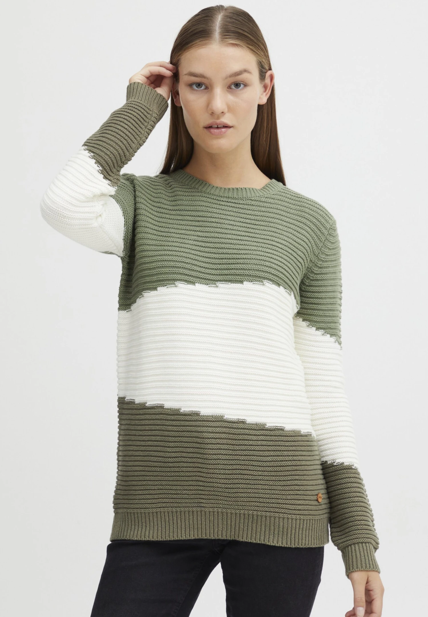 OXMO Oxolma - Jersey De Punto - Hedge Green 1 OXMO Oxolma - Jersey De Punto - Hedge Green
