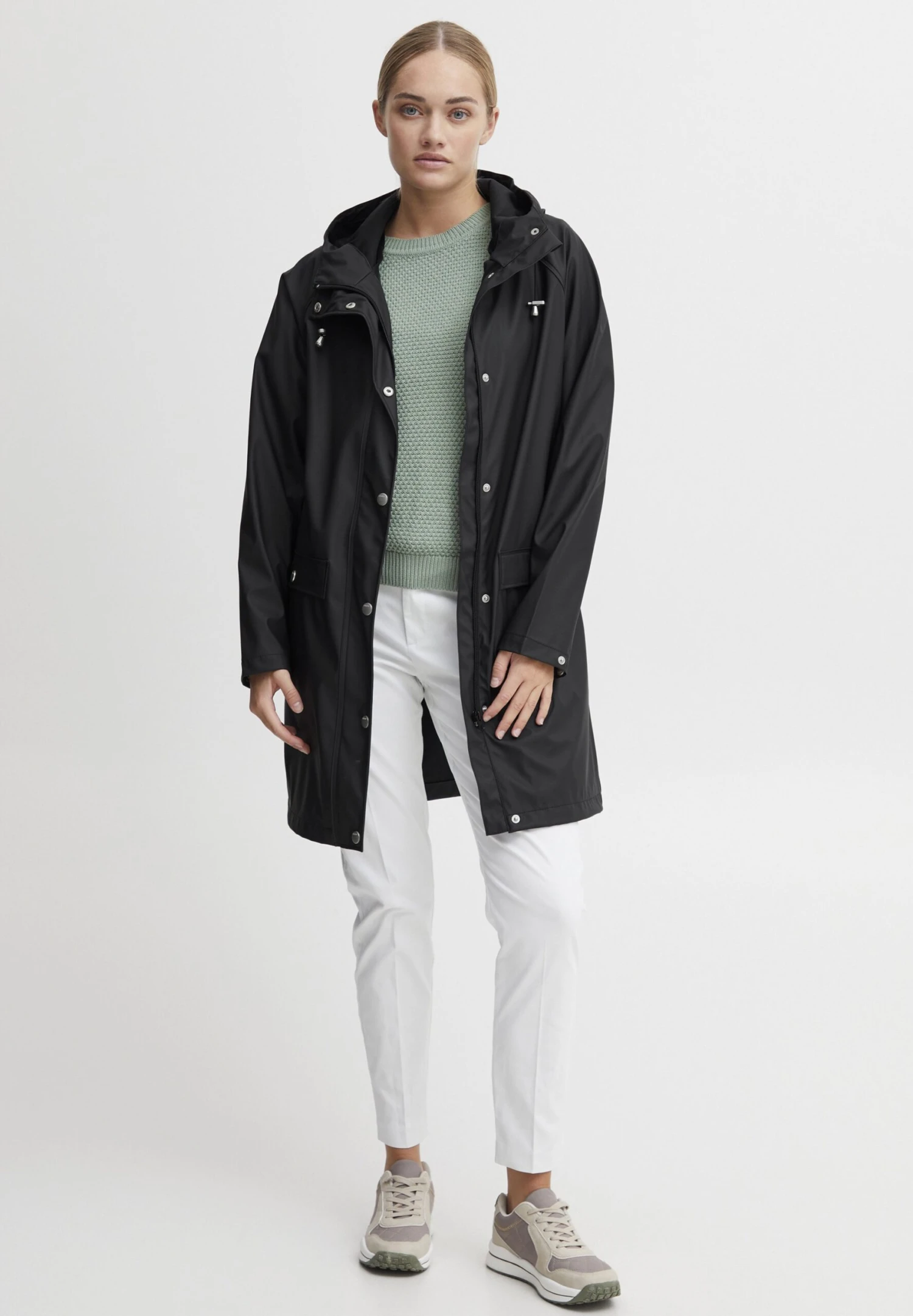 OXMO Oxtanne - Parka - Black 2 OXMO Oxtanne - Parka - Black - Imagen 2