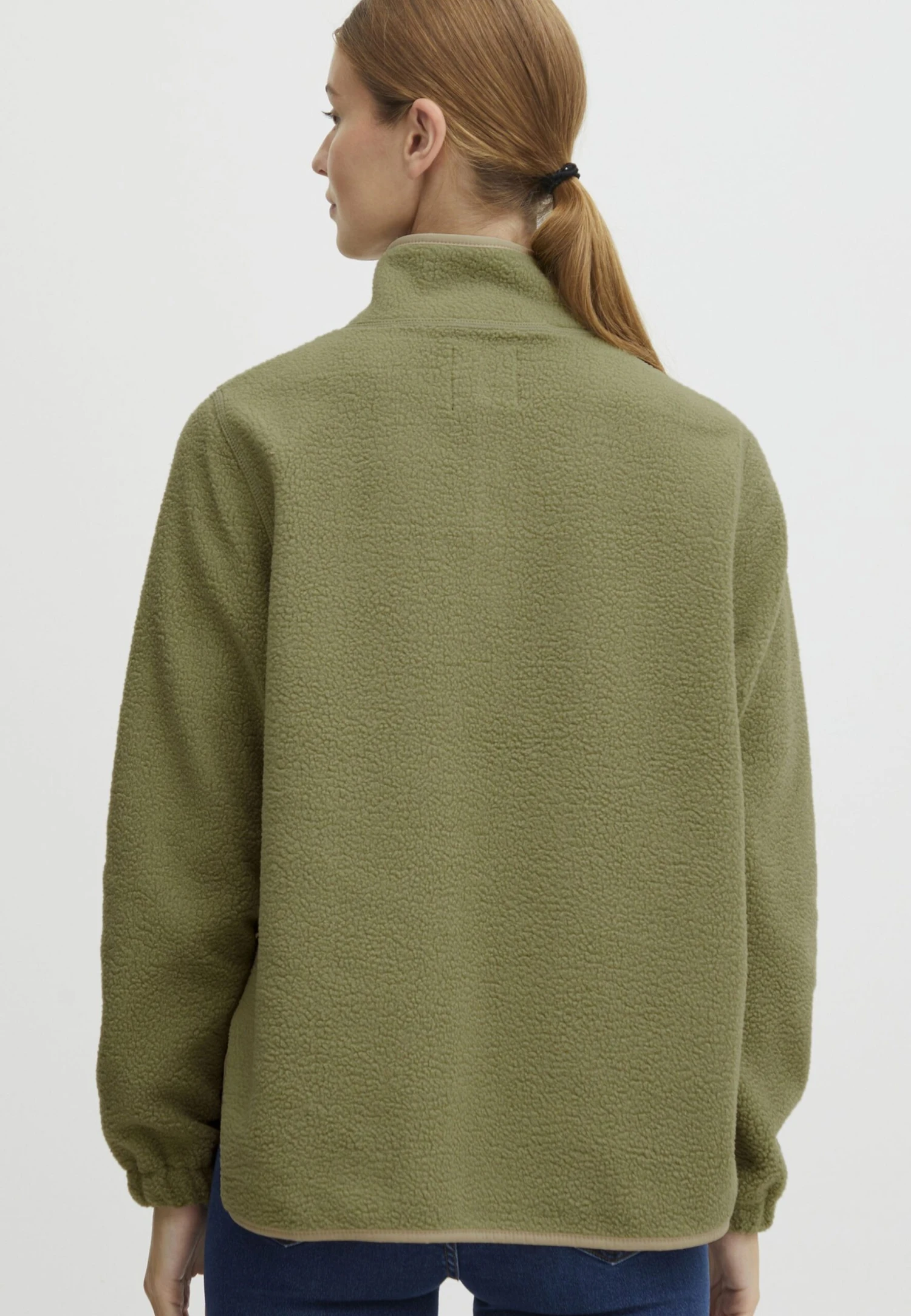 OXMO Oxpiala - Forro Polar - Oil Green 3 OXMO Oxpiala - Forro Polar - Oil Green - Imagen 3