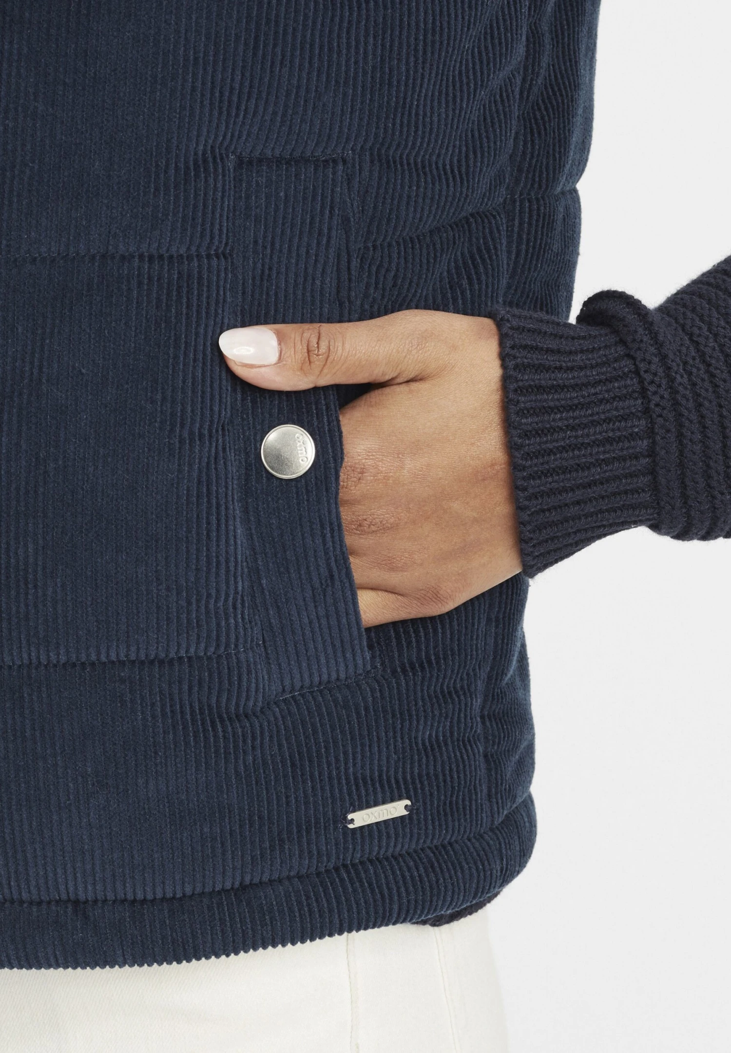 OXMO Oxvidema - Chaleco - Dress Blues 10 OXMO Oxvidema - Chaleco - Dress Blues - Imagen 10