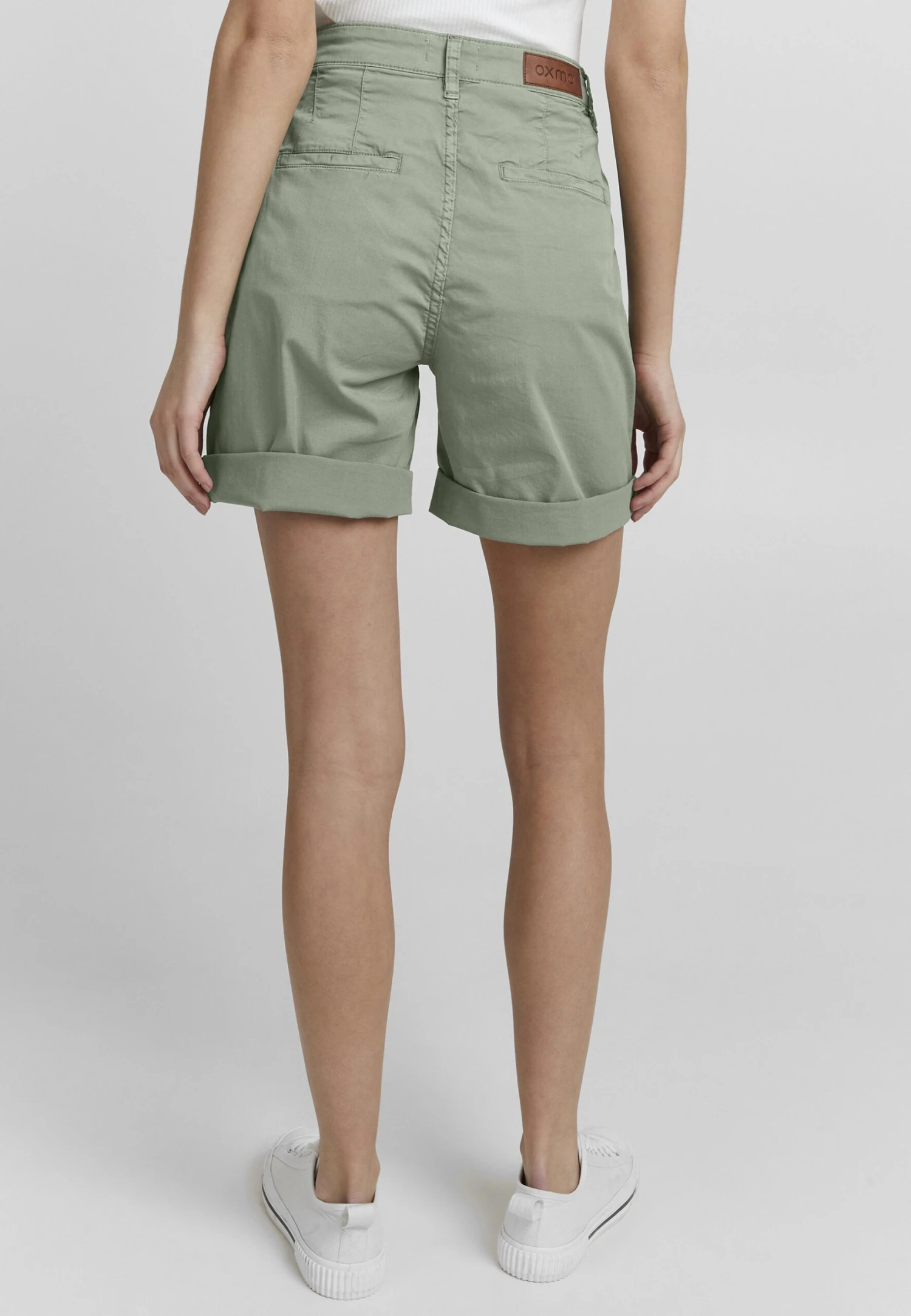 OXMO Charline - Shorts - Seagrass 3 OXMO Charline - Shorts - Seagrass - Imagen 3