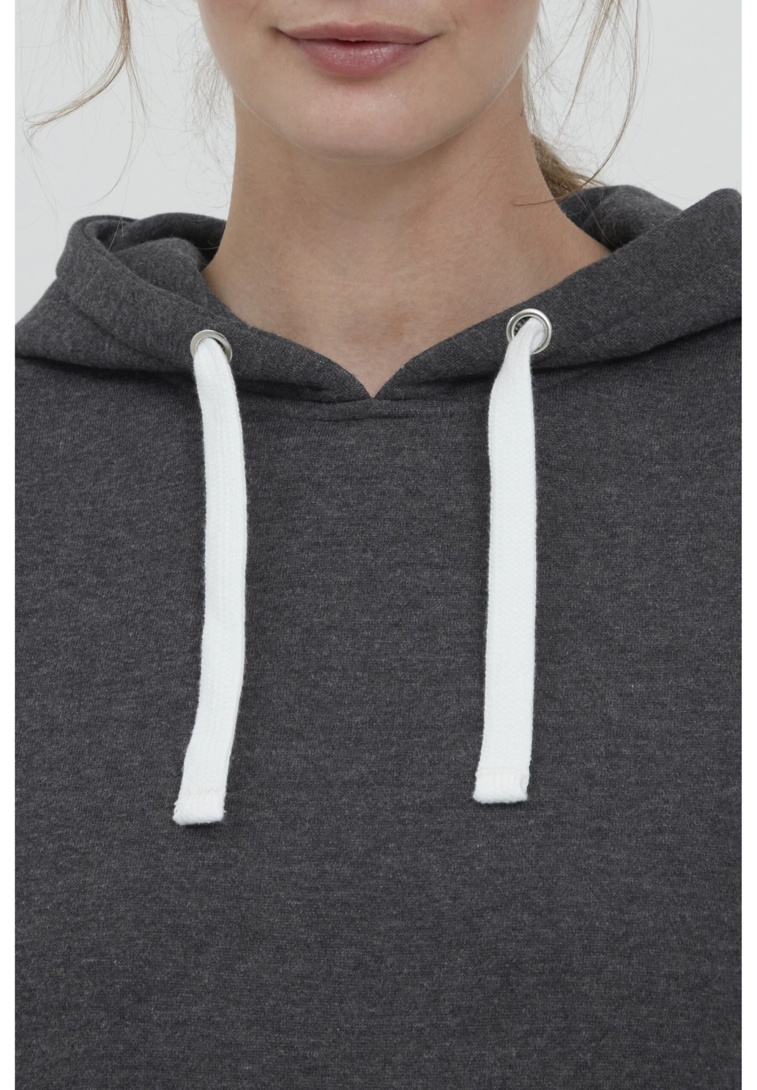 OXMO Oxolive - Jersey Con Capucha - Dark Grey Melange 4 OXMO Oxolive - Jersey Con Capucha - Dark Grey Melange - Imagen 4