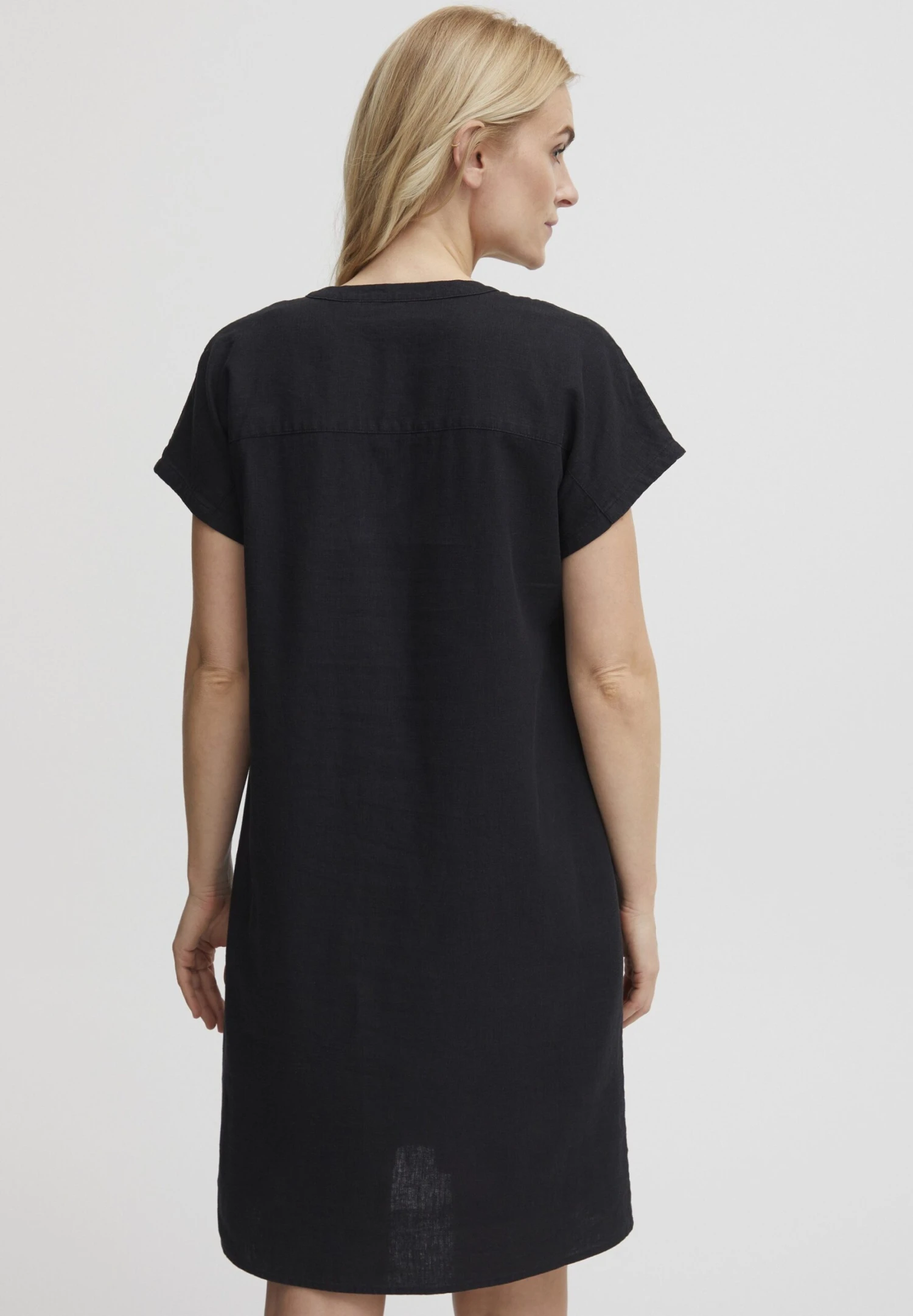 OXMO Oxanette-Me - Vestido Informal - Black 3 OXMO Oxanette-Me - Vestido Informal - Black - Imagen 3