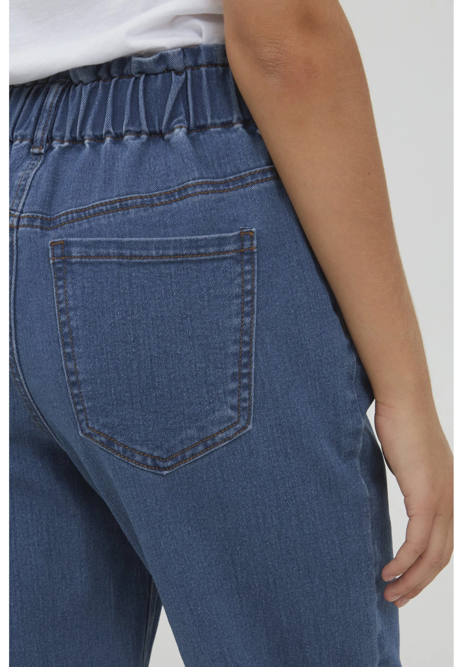 OXMO Oxann - Vaqueros Slim Fit - Mid Blue Denim 5 OXMO Oxann - Vaqueros Slim Fit - Mid Blue Denim - Imagen 5