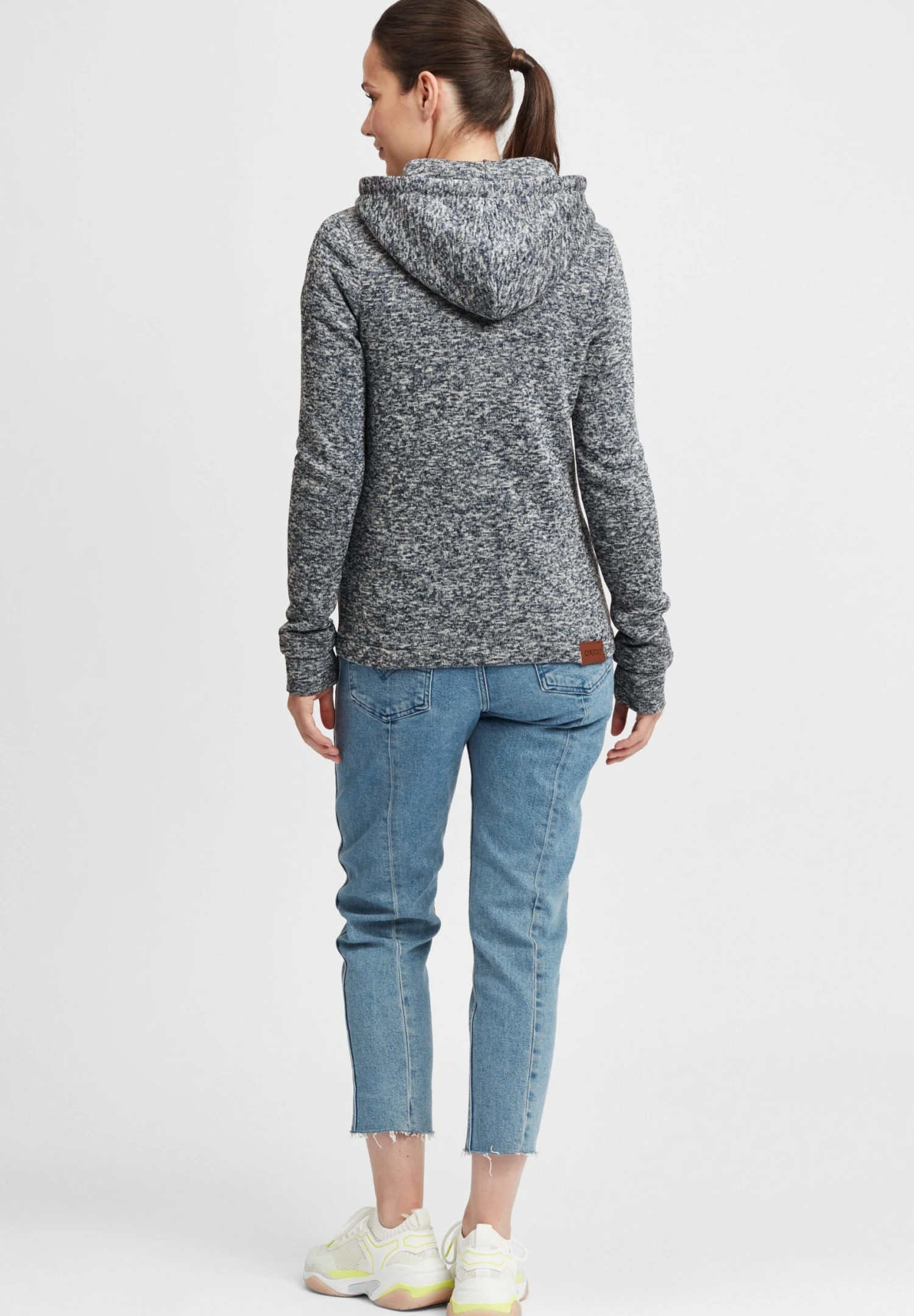 OXMO Oxthory - Sudadera Con Cremallera - Dark Grey 3 OXMO Oxthory - Sudadera Con Cremallera - Dark Grey - Imagen 3