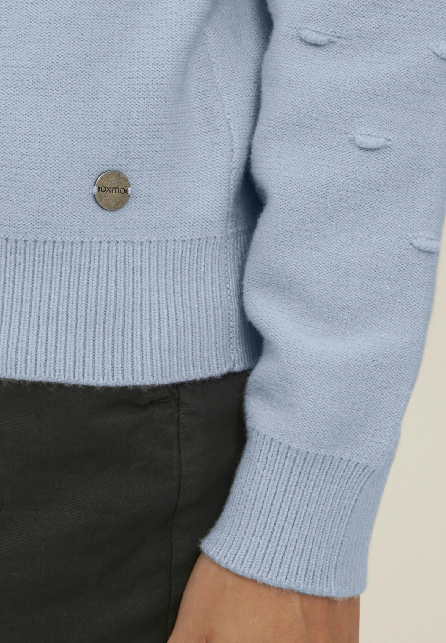 OXMO Oxdotta - Jersey De Punto - Brunnera Blue 5 OXMO Oxdotta - Jersey De Punto - Brunnera Blue - Imagen 5