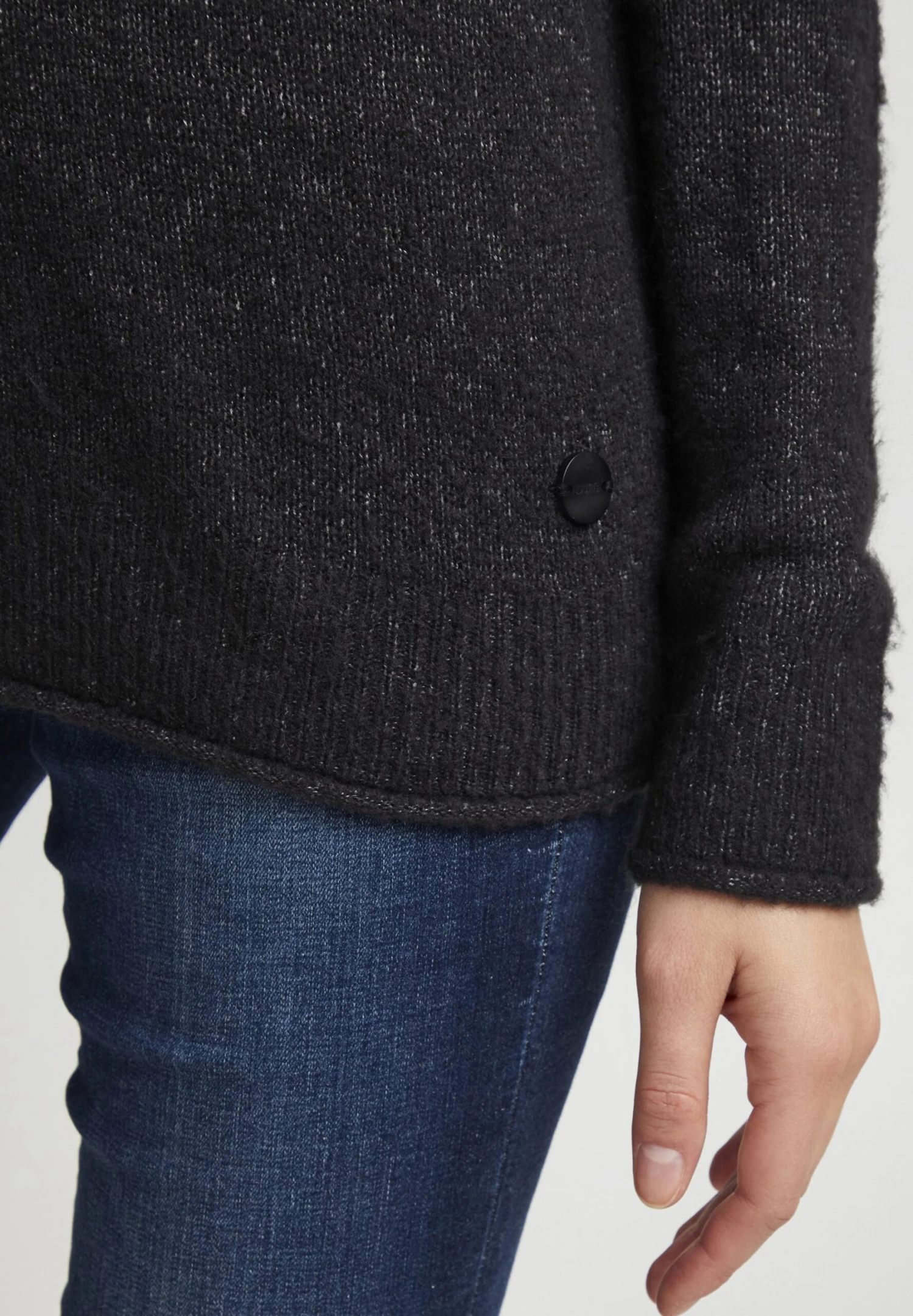 OXMO Oxilva - Jersey De Punto - Dark Grey Melange 5 OXMO Oxilva - Jersey De Punto - Dark Grey Melange - Imagen 5