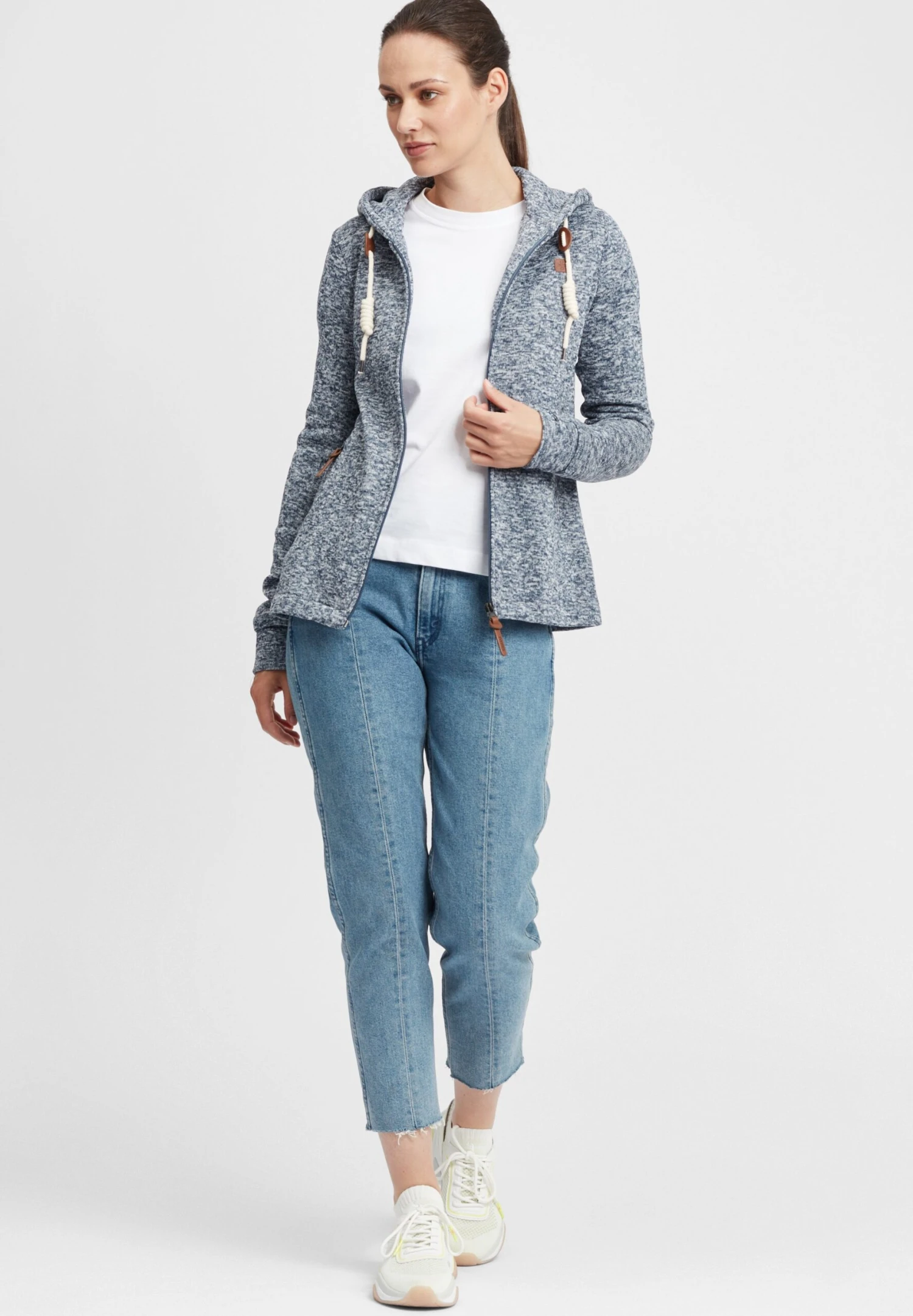 OXMO Oxthory - Sudadera Con Cremallera - Insignia B 2 OXMO Oxthory - Sudadera Con Cremallera - Insignia B - Imagen 2