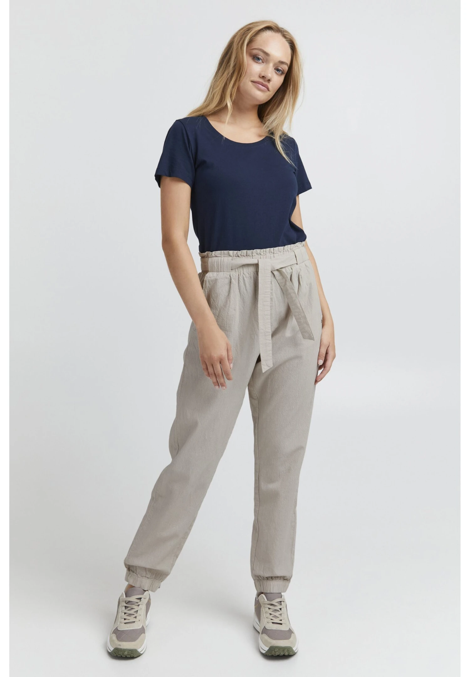 OXMO Pantalones - Oatmeal 2 OXMO Pantalones - Oatmeal - Imagen 2