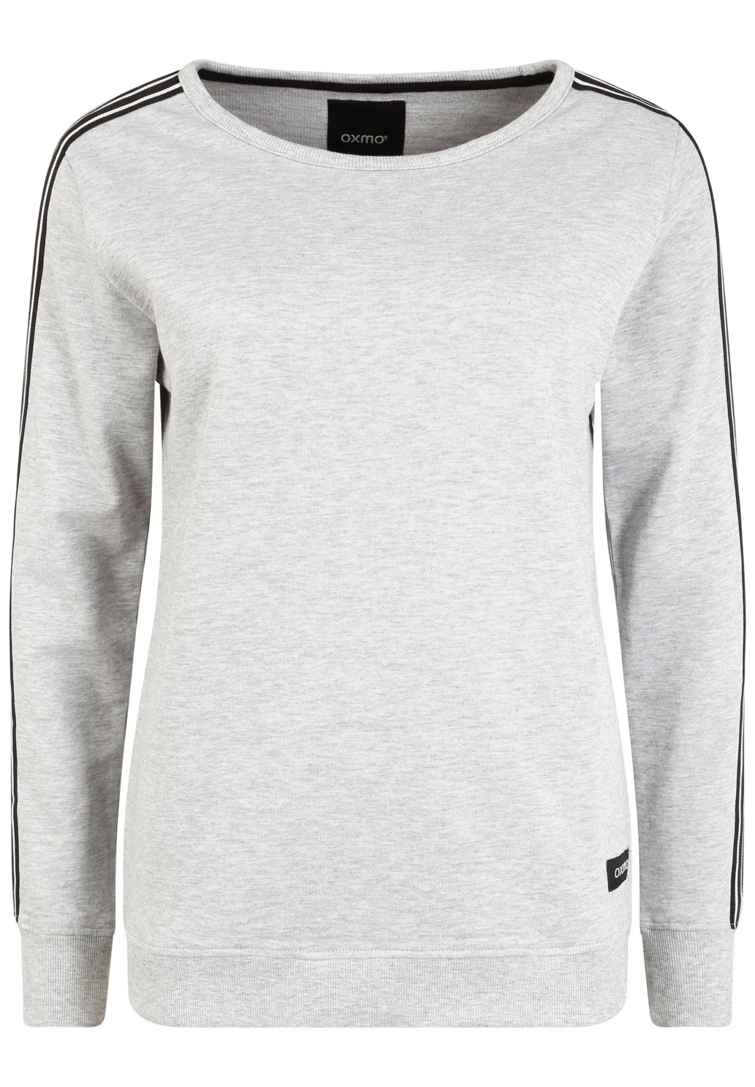 OXMO Oxgabita - Sudadera - Light Grey Melange 6 OXMO Oxgabita - Sudadera - Light Grey Melange - Imagen 6