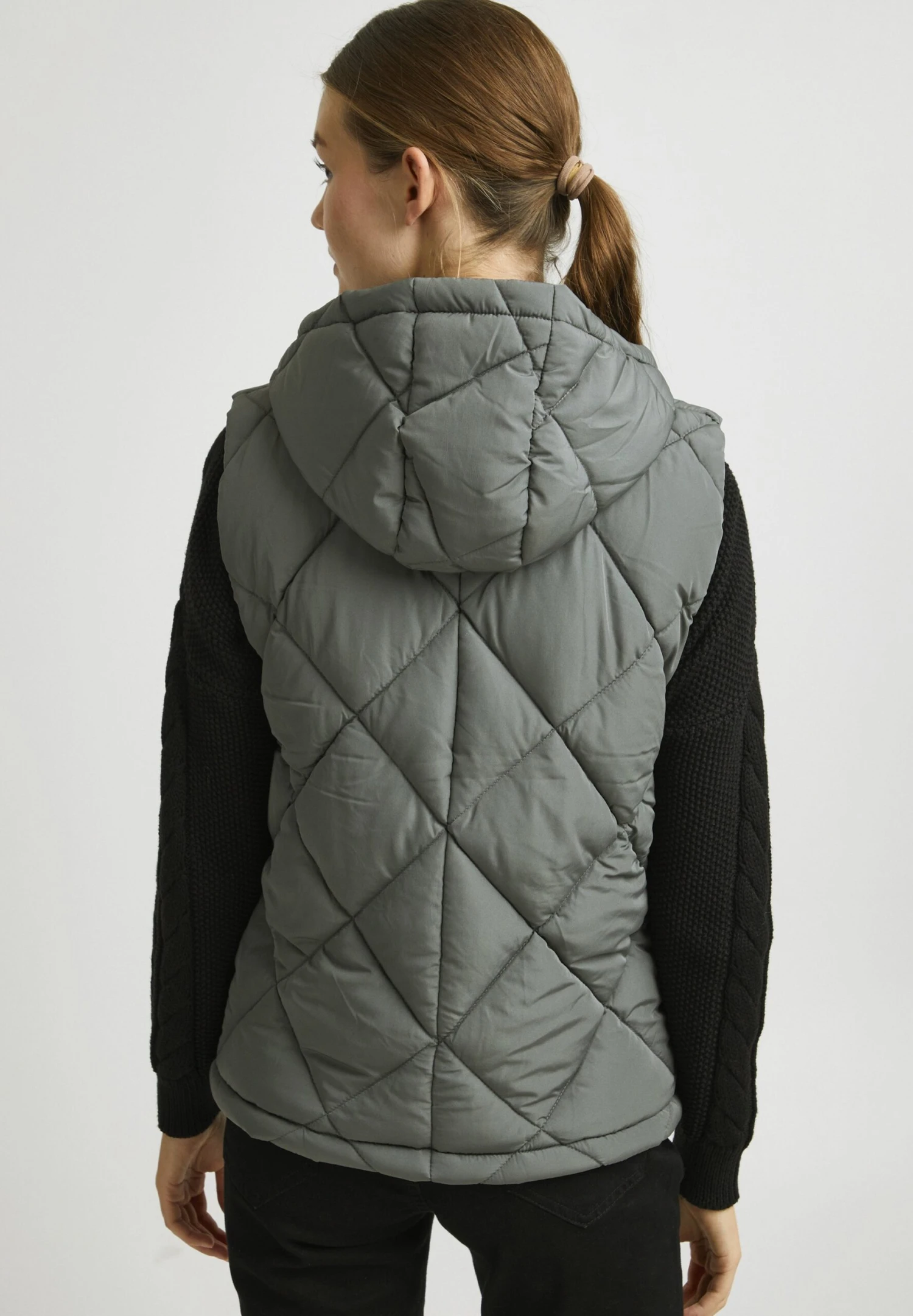 OXMO Oxstana - Chaleco - Pewter 3 OXMO Oxstana - Chaleco - Pewter - Imagen 3