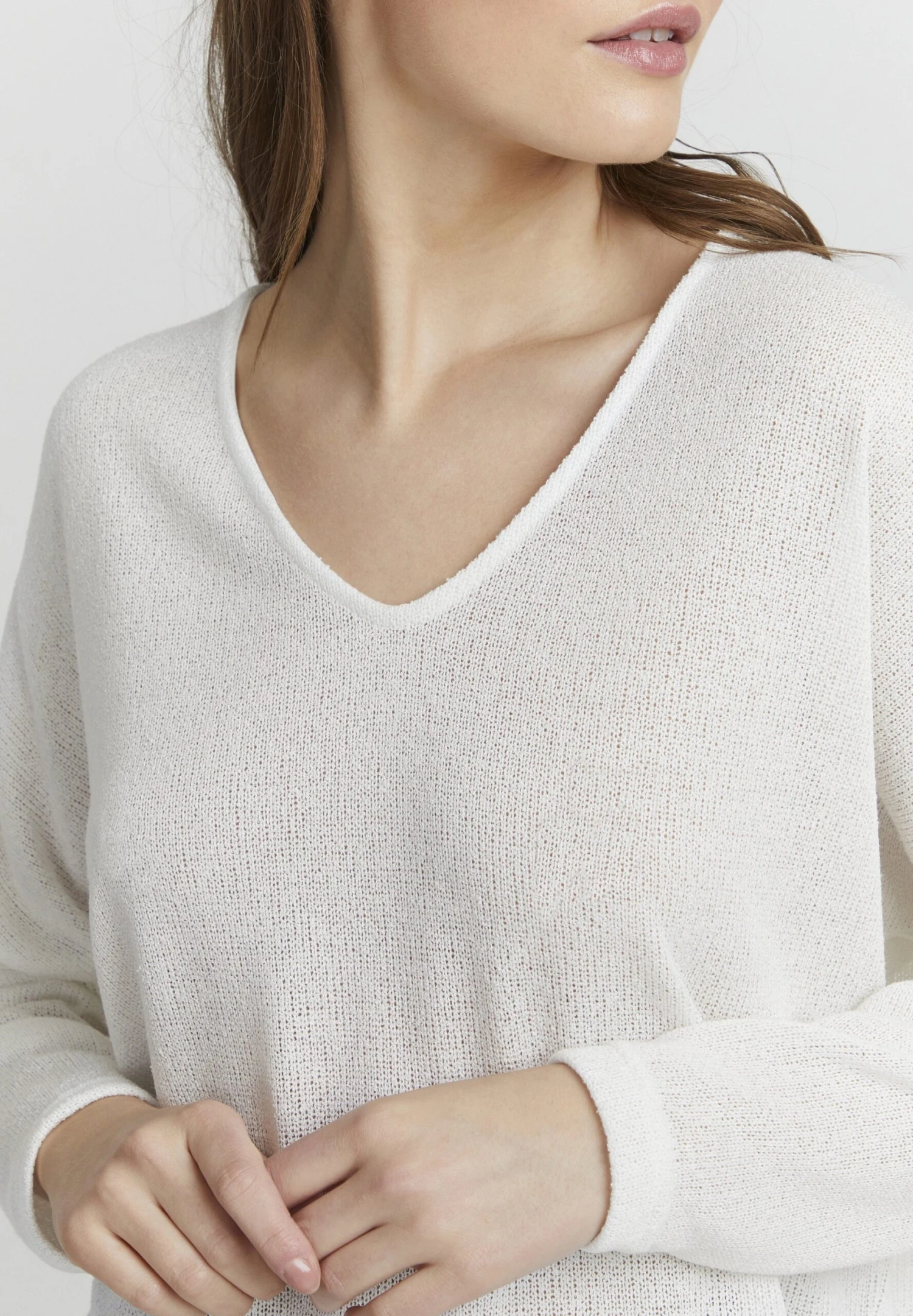 OXMO Katla - Jersey De Punto - Off White 4 OXMO Katla - Jersey De Punto - Off White - Imagen 4