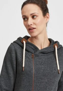 OXMO Oxvicky - Sudadera Con Cremallera - Dar Grey M 9 OXMO Oxvicky - Sudadera Con Cremallera - Dar Grey M -OXMO Tienda En Línea b4b08f9125d140ca86a3b03428001997