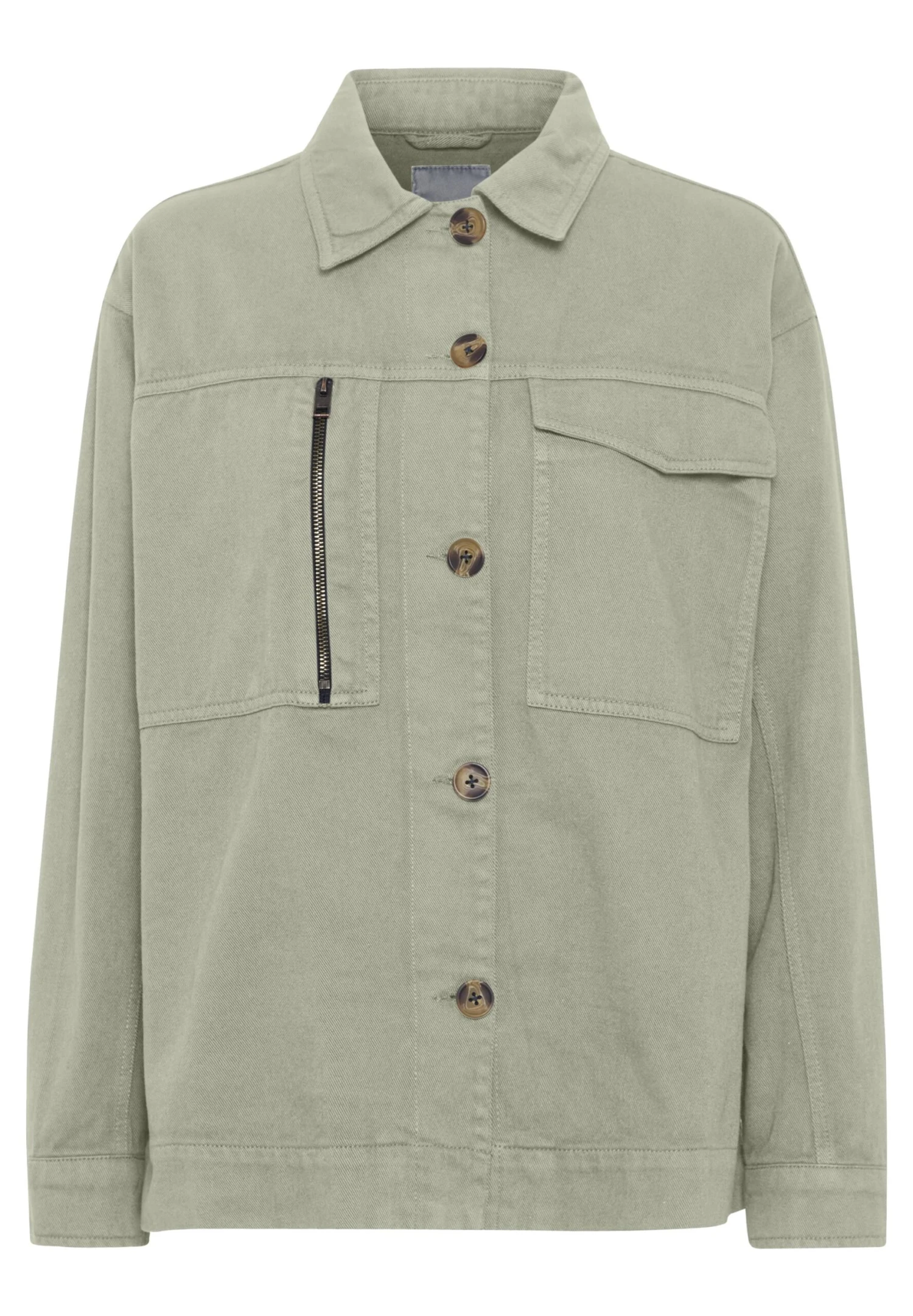 OXMO Chaqueta Vaquera - Seagrass 6 OXMO Chaqueta Vaquera - Seagrass - Imagen 6