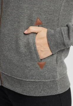 OXMO Oxvicky - Sudadera Con Cremallera - Grey Mel 10 OXMO Oxvicky - Sudadera Con Cremallera - Grey Mel -OXMO Tienda En Línea b6591e0be393415cbcb45816fab32f5c