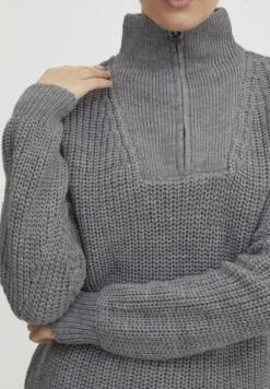 OXMO Oxnancy - Jersey De Punto - Medium Grey Melange -OXMO Tienda En Línea b73007a8a3364fbc9307edc99337b853