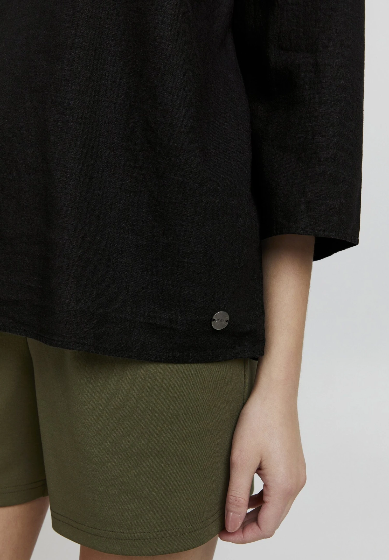 OXMO Oxanea - Blusa - Black 5 OXMO Oxanea - Blusa - Black - Imagen 5