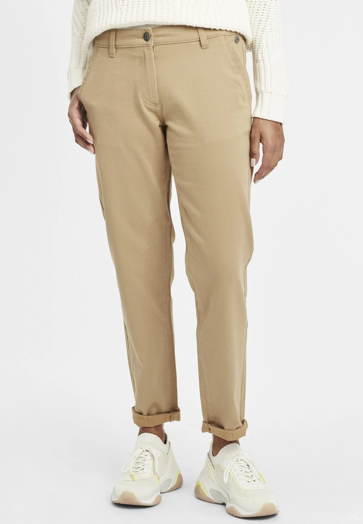 OXMO Oxdoneta - Pantalones Chinos - Sand 1 OXMO Oxdoneta - Pantalones Chinos - Sand