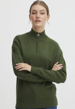 OXMO Rita - Jersey De Punto - Rifle Green Melange