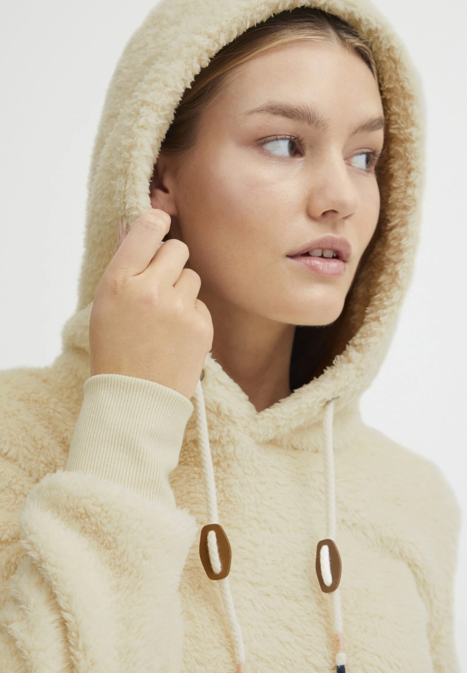 OXMO Oxanniken - Forro Polar - Cloud Dancer 5 OXMO Oxanniken - Forro Polar - Cloud Dancer - Imagen 5