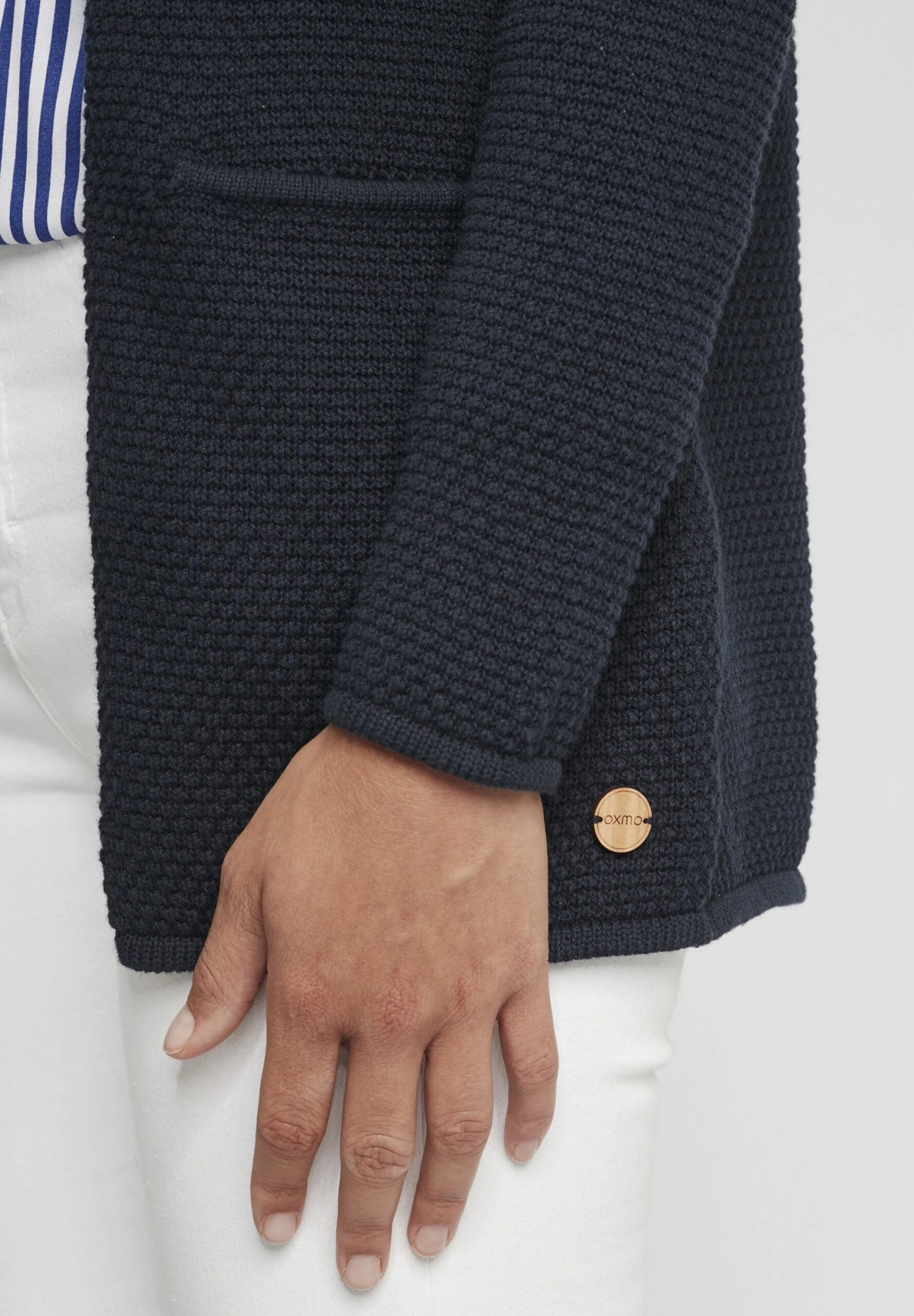 OXMO Oxhilda - Chaqueta De Punto - Total Eclipse 5 OXMO Oxhilda - Chaqueta De Punto - Total Eclipse - Imagen 5